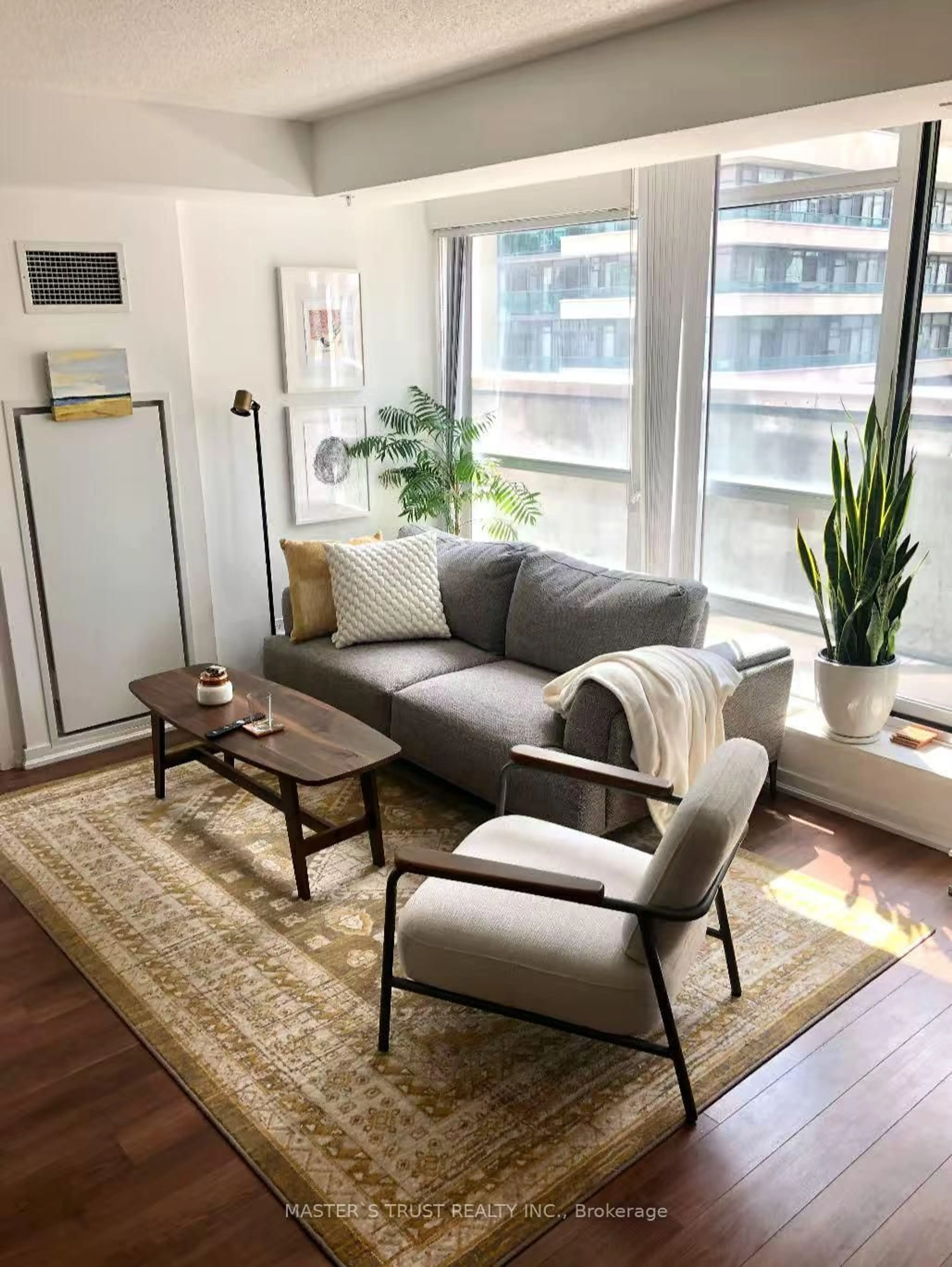 Living room with furniture, unknown for 68 Abell St #745, Toronto Ontario M6J 0B1