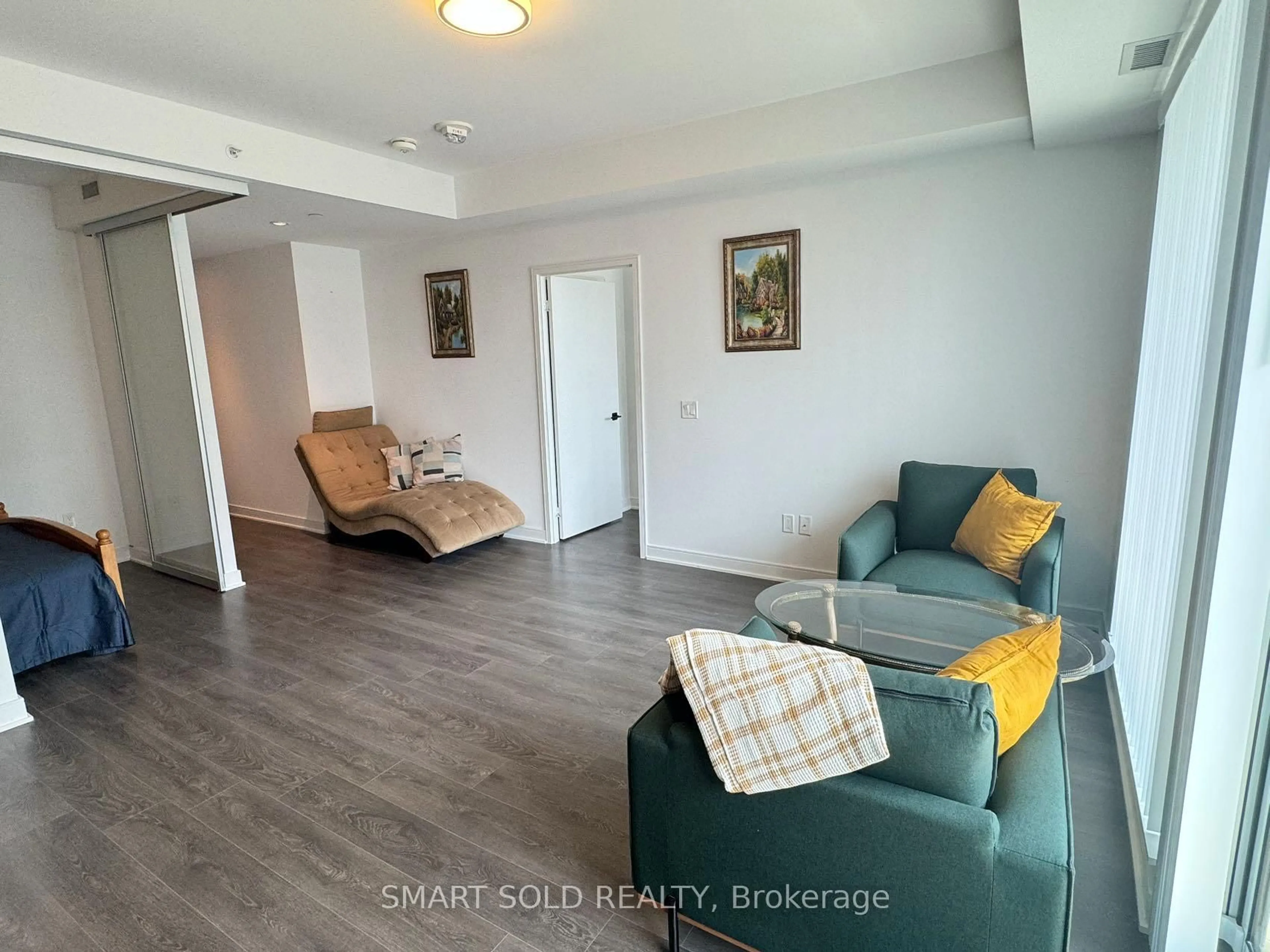 Living room with furniture, unknown for 60 Tannery Rd #905, Toronto Ontario M5A 0S8