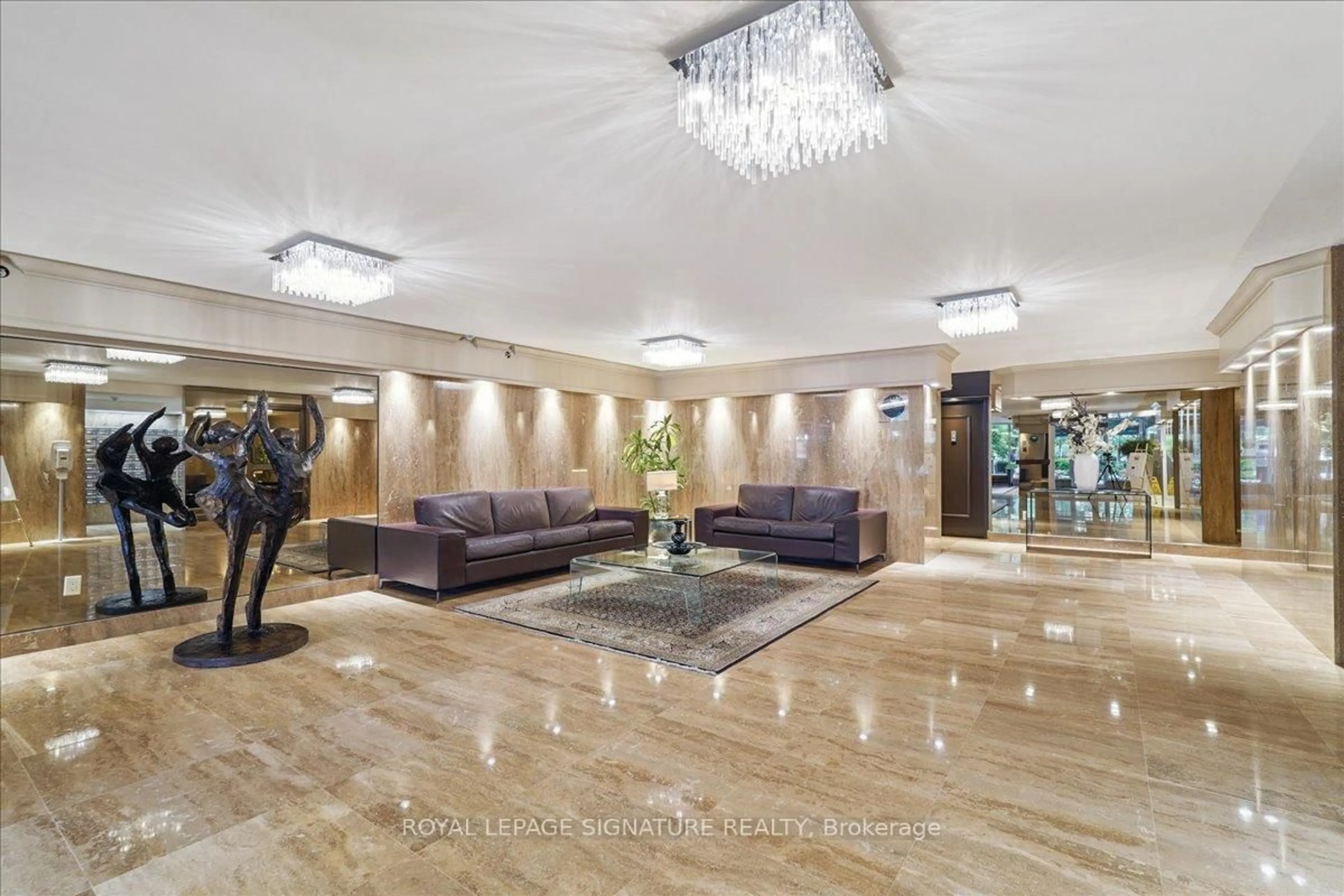 Lobby for 55 Skymark Dr #2404, Toronto Ontario M2H 3N4