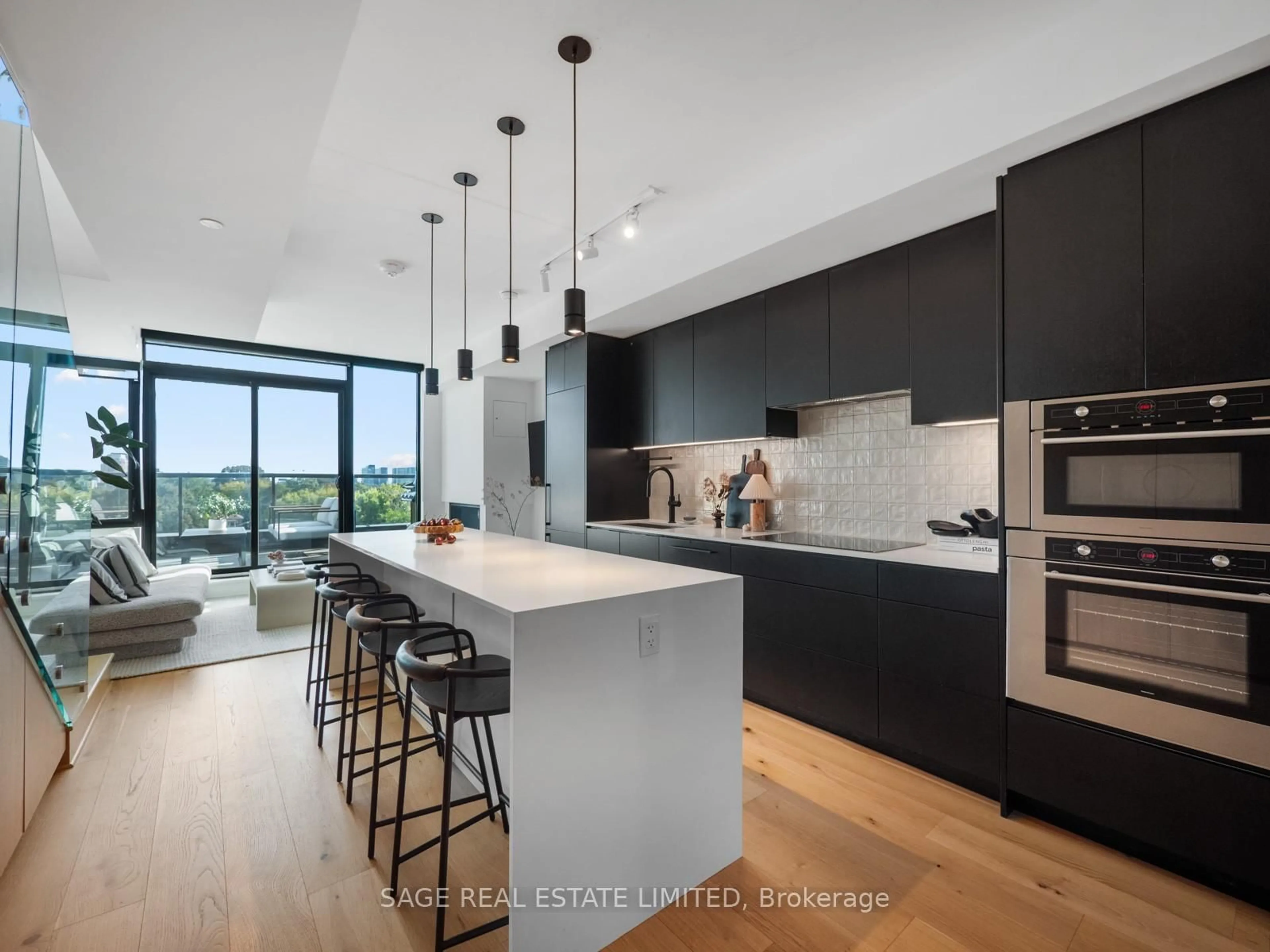 Open concept kitchen, unknown for 899 College St #PH 621, Toronto Ontario M6H 3P7