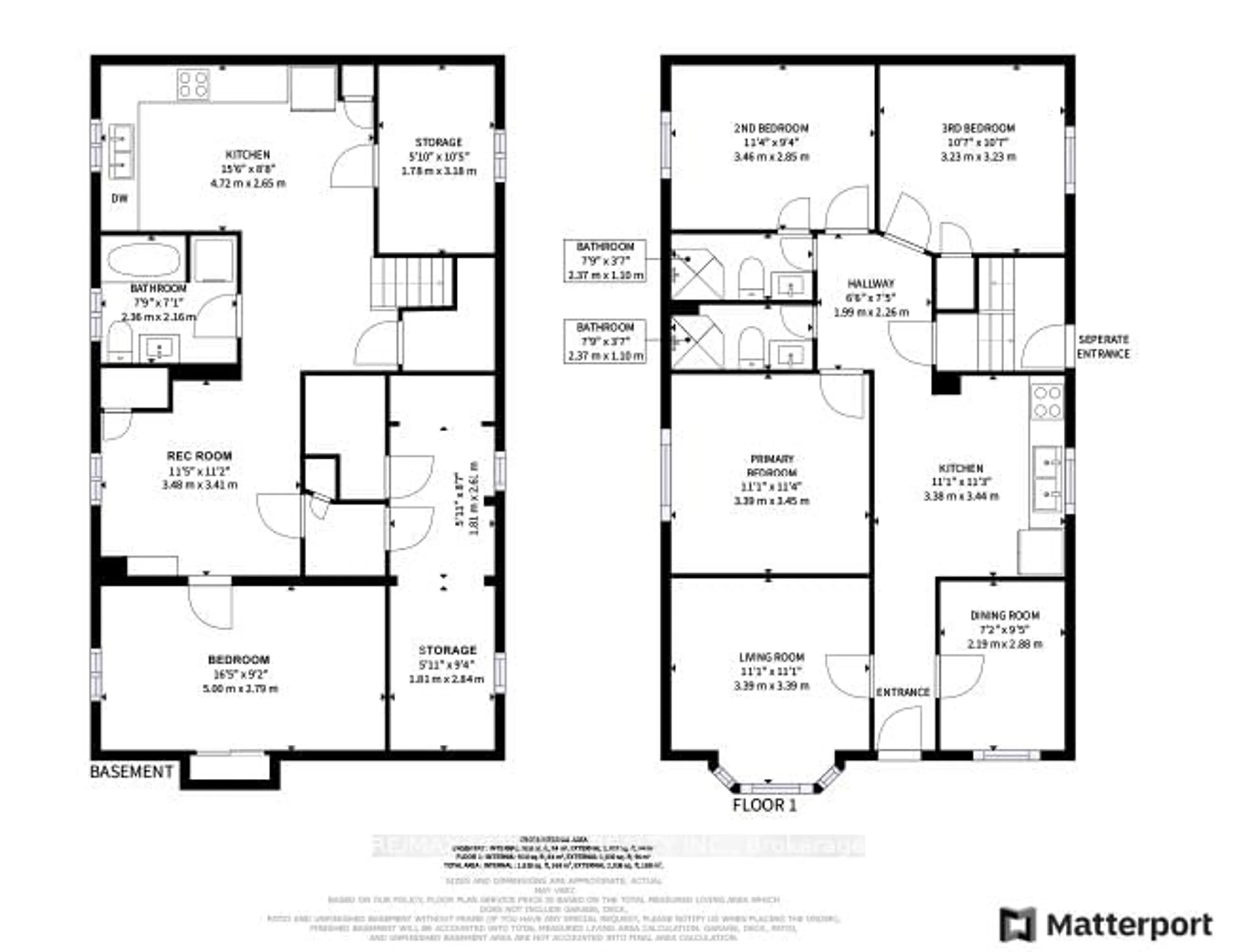 Floor plan for 42 Carr St, Toronto Ontario M5T 1B5