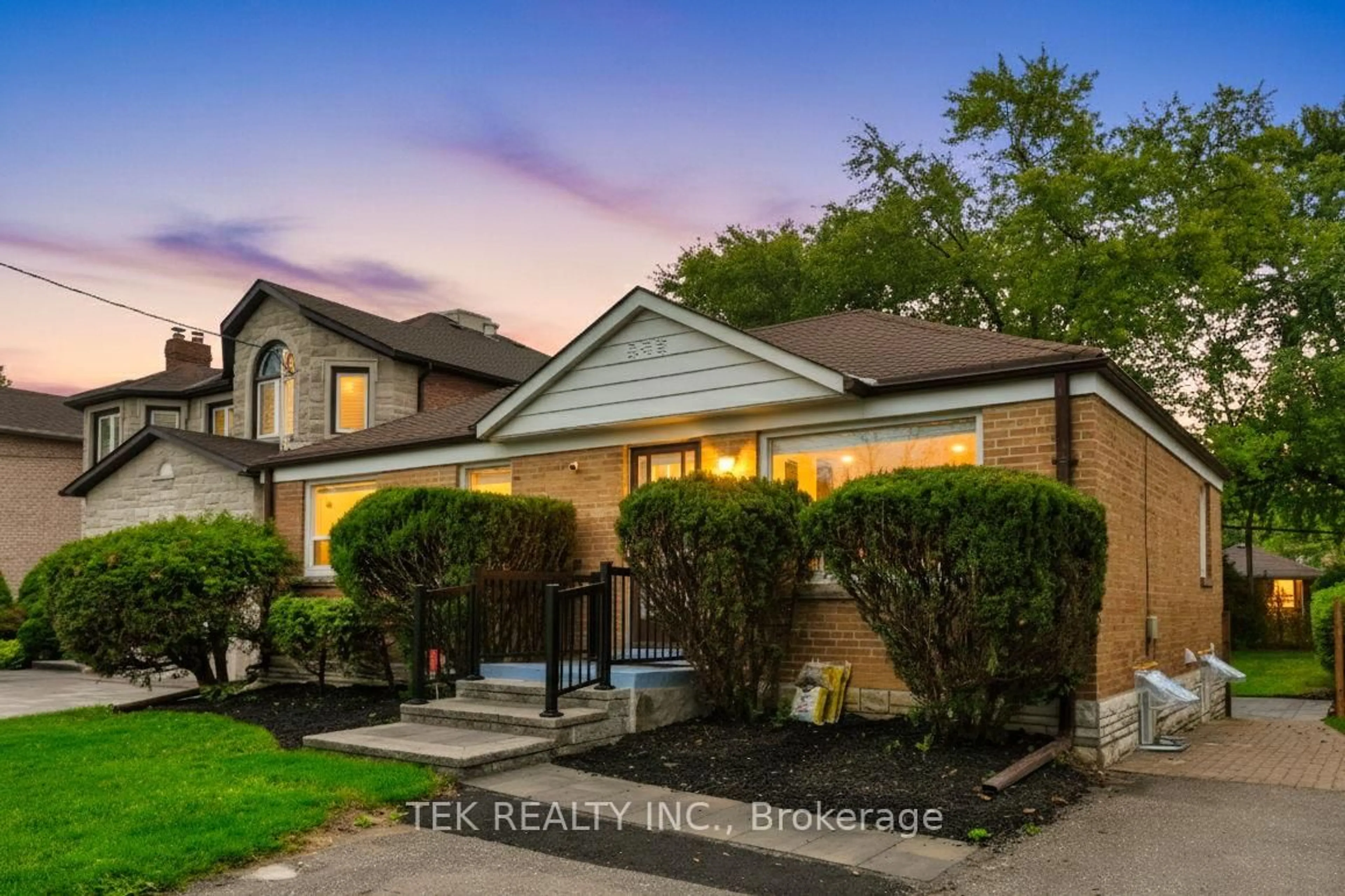 Home with brick exterior material, street for 219 Pemberton Ave, Toronto Ontario M2M 1Y9