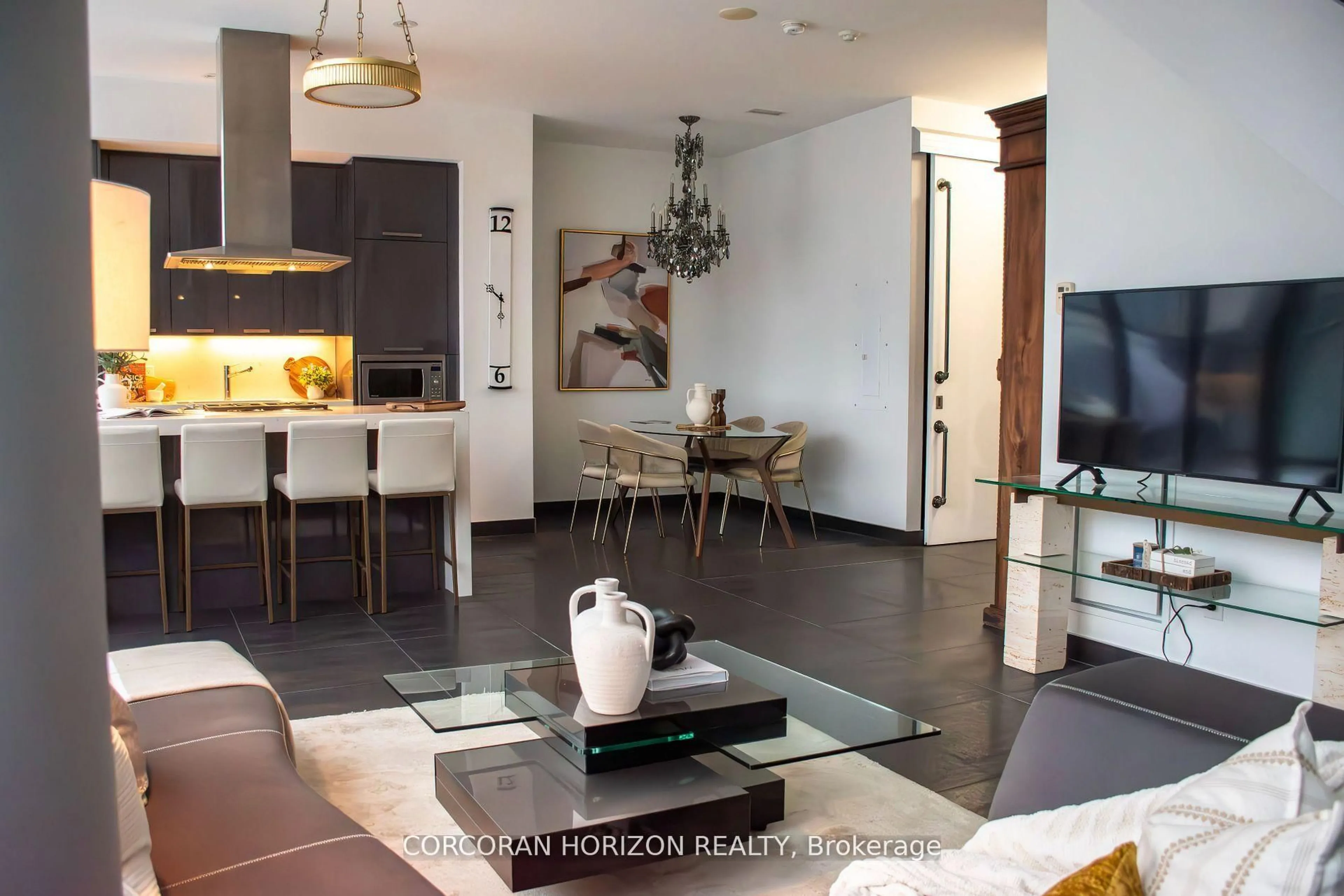 Open concept kitchen, unknown for 1 Market St #PH3301, Toronto Ontario M5E 0A2