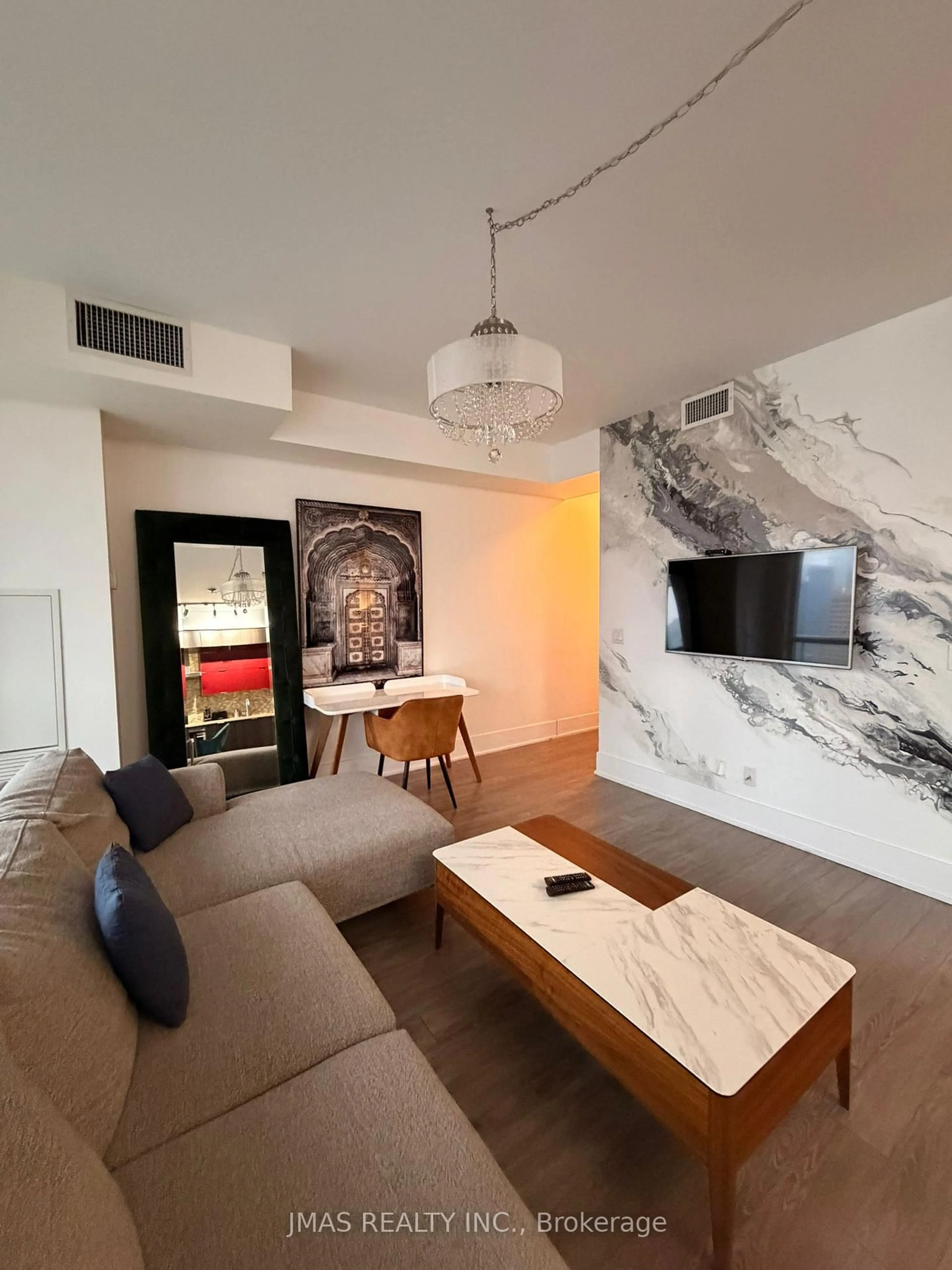 Living room with furniture, unknown for 300 Front St #2109, Toronto Ontario M5V 0E9