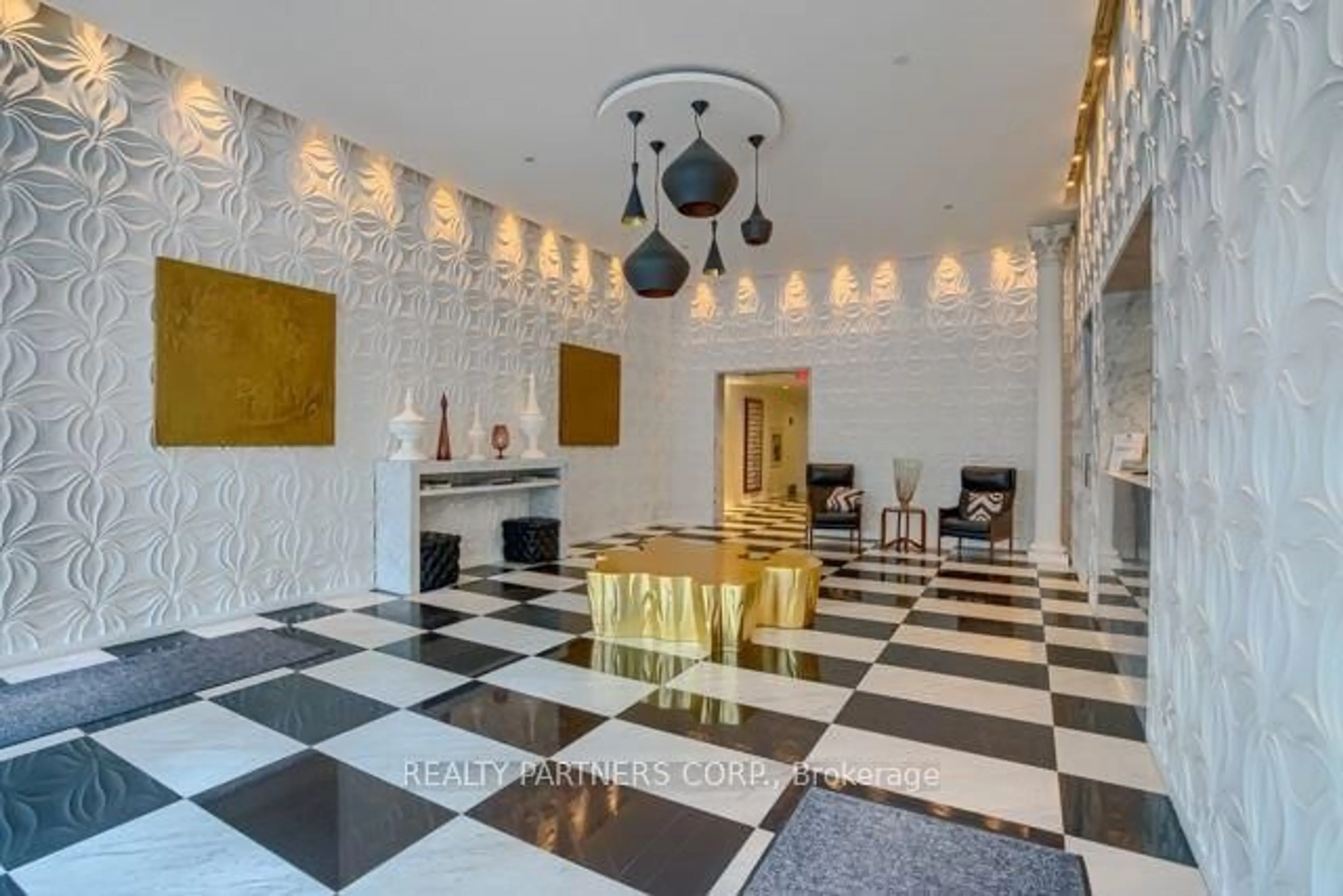 Lobby for 1 Scott St #507, Toronto Ontario M5E 1A1