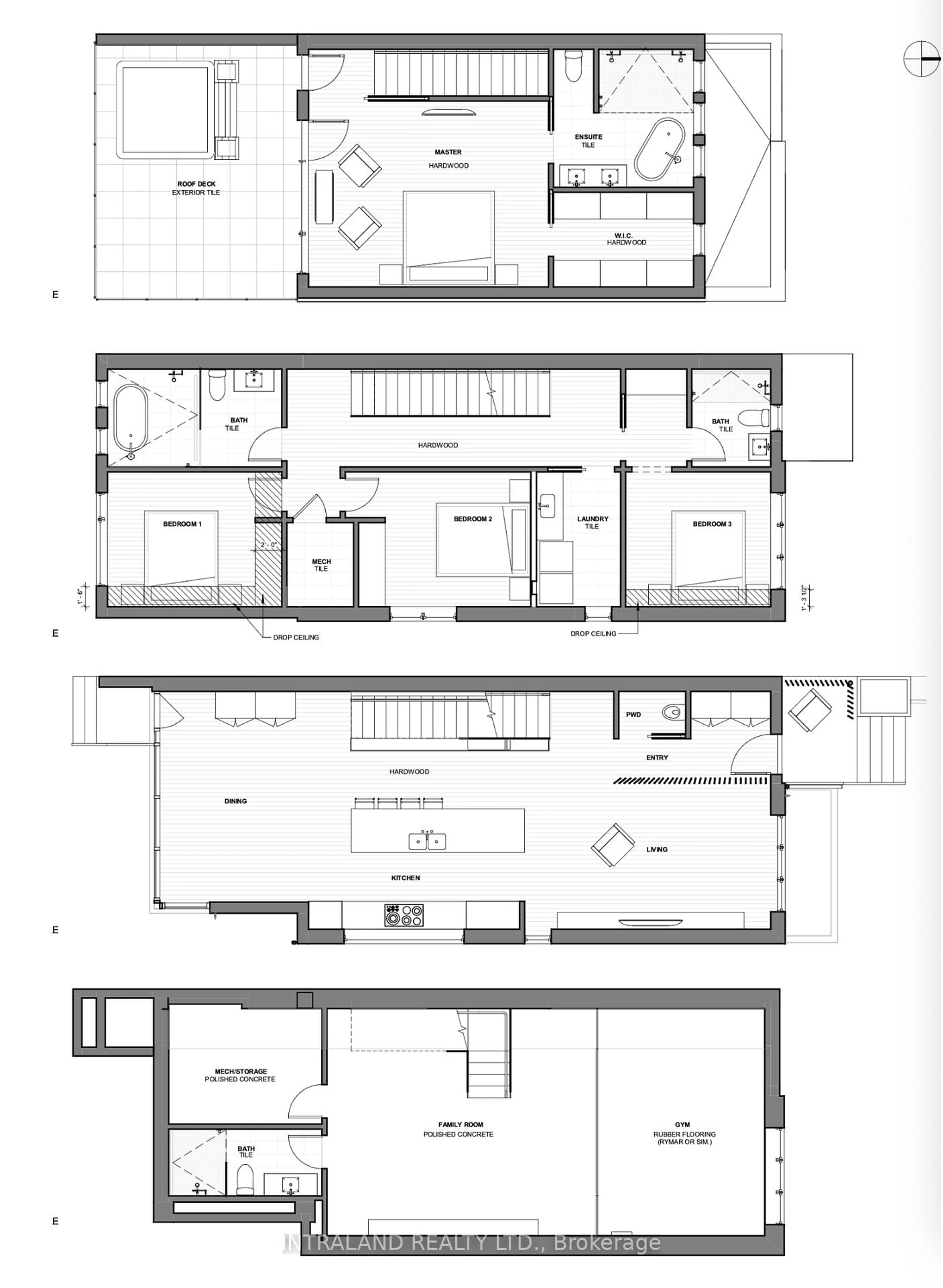 Floor plan for 741 Richmond St, Toronto Ontario M6J 1C4