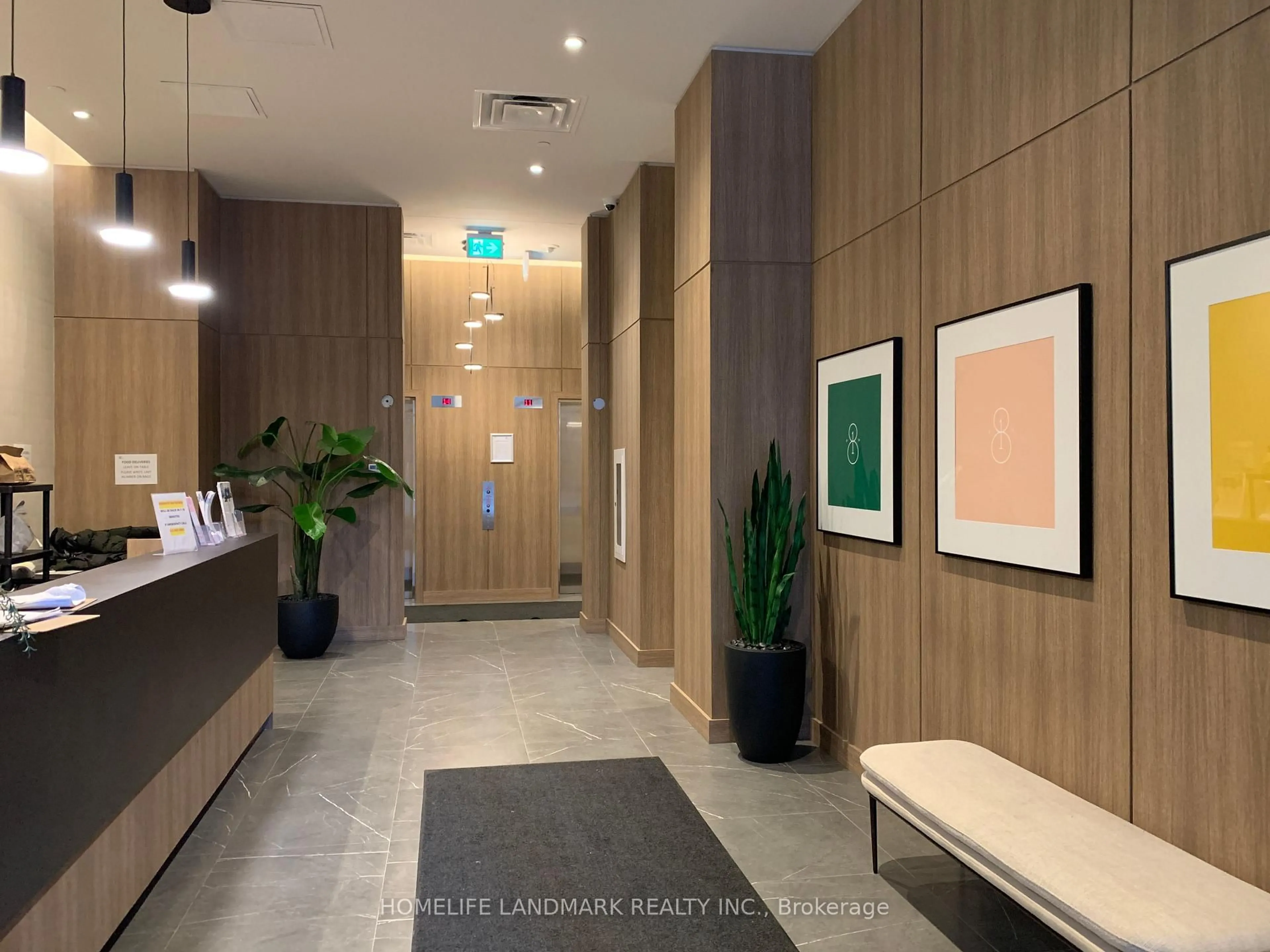 Indoor foyer for 81 Wellesley St #1304, Toronto Ontario M4Y 0C5