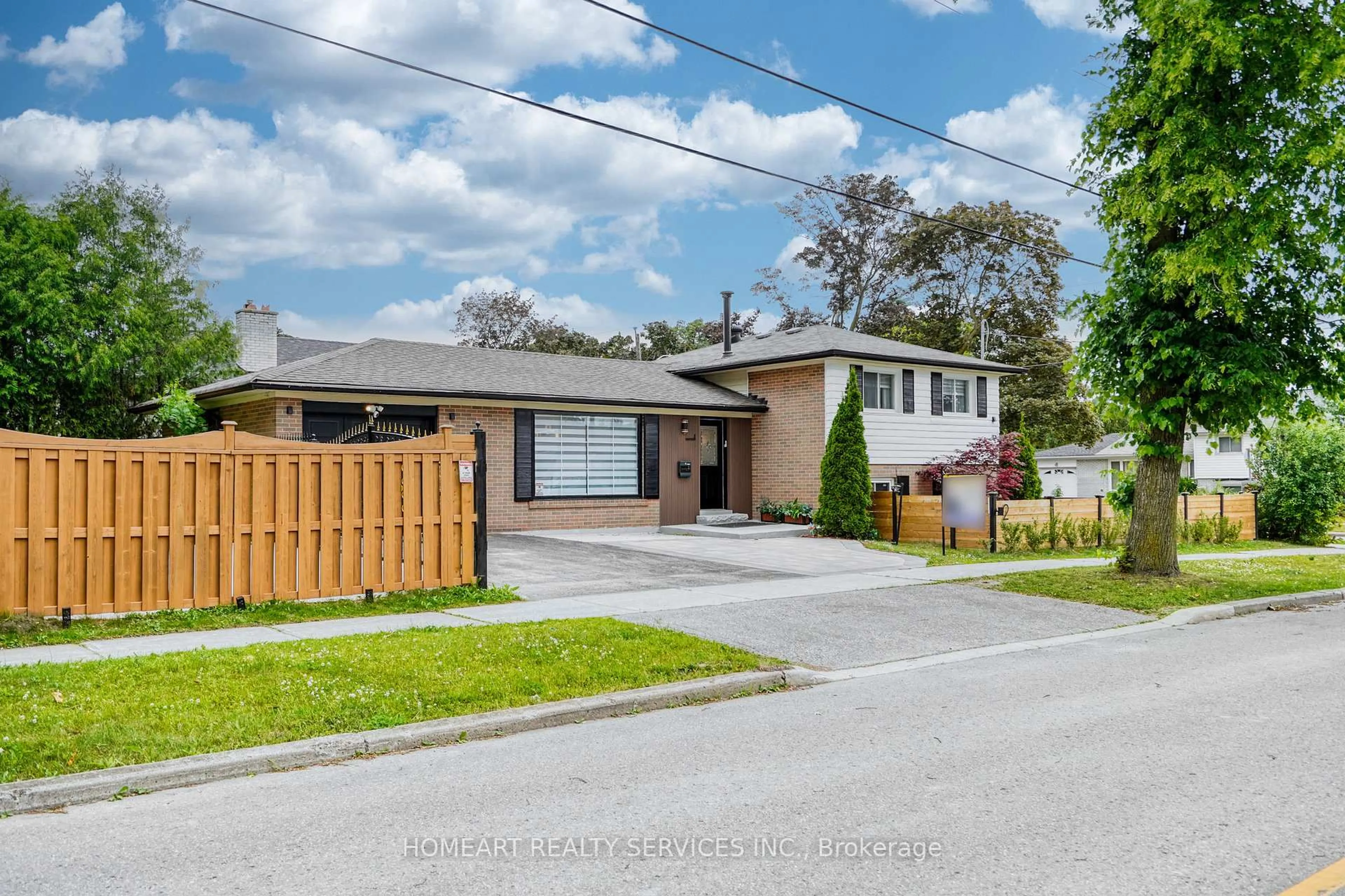 Home with brick exterior material, street for 2 Lesgay Cres, Toronto Ontario M2J 2H8