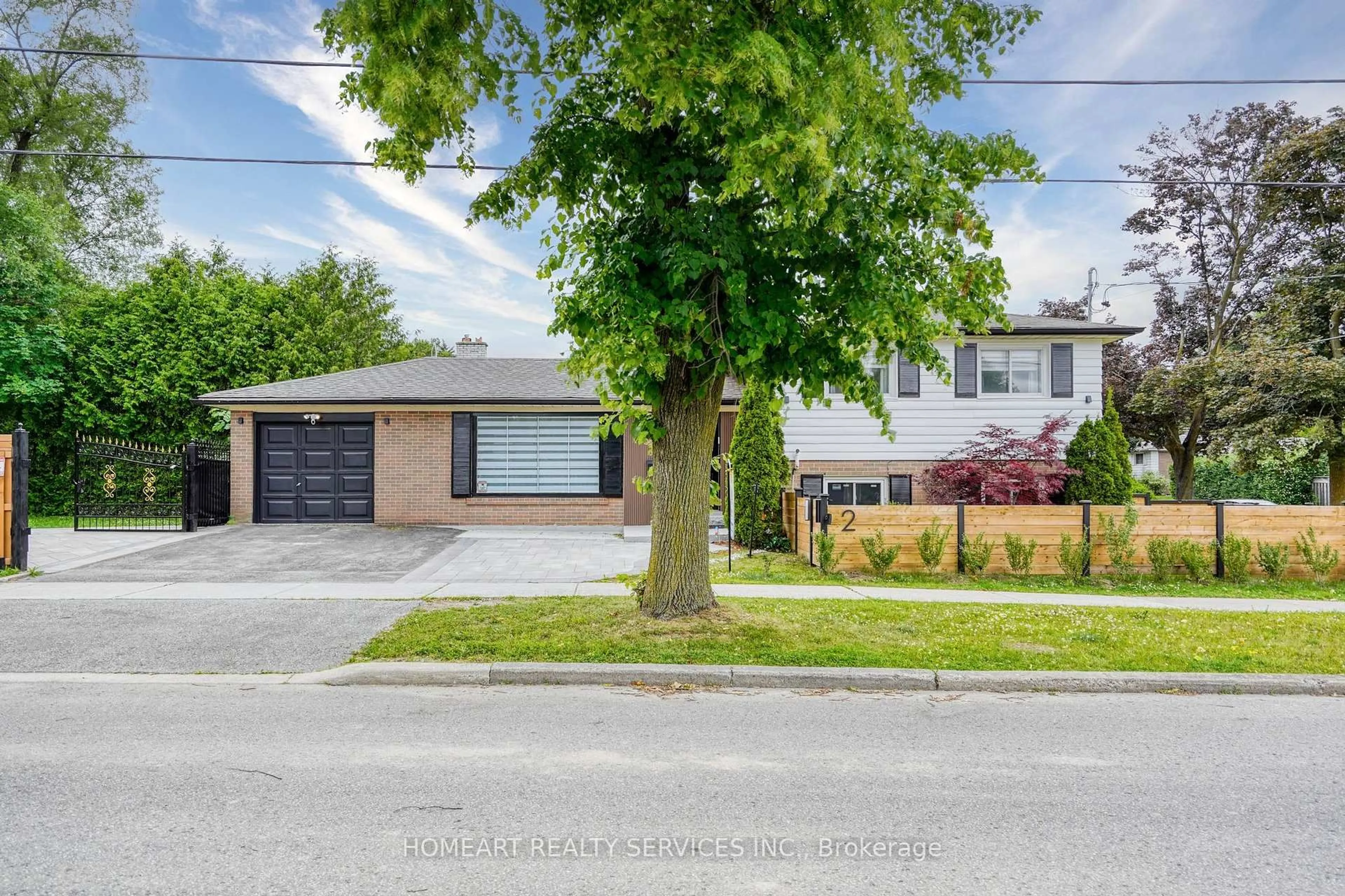 Home with brick exterior material, street for 2 Lesgay Cres, Toronto Ontario M2J 2H8