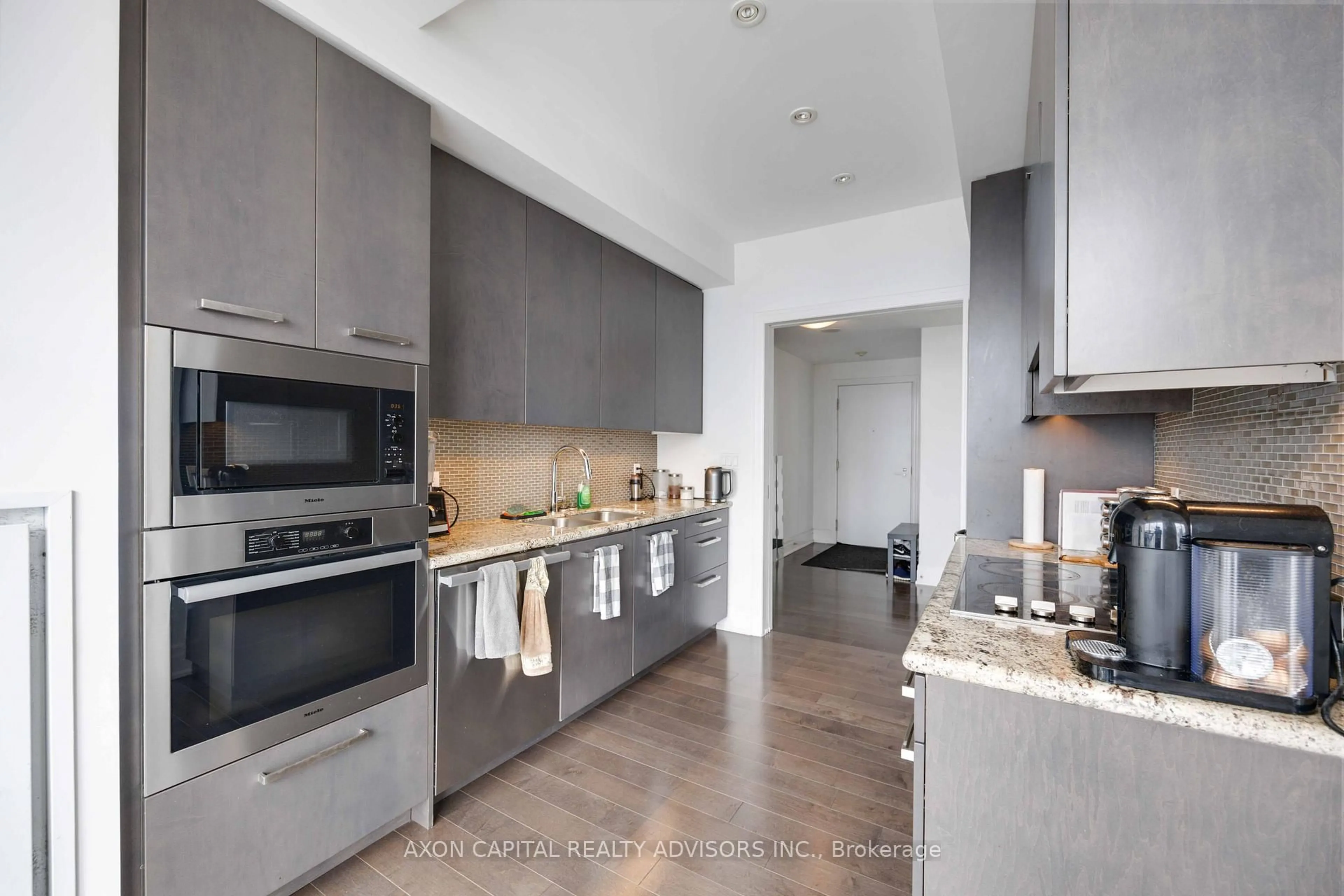 Open concept kitchen, unknown for 8 The Esplanade #5409, Toronto Ontario M5E 0A6