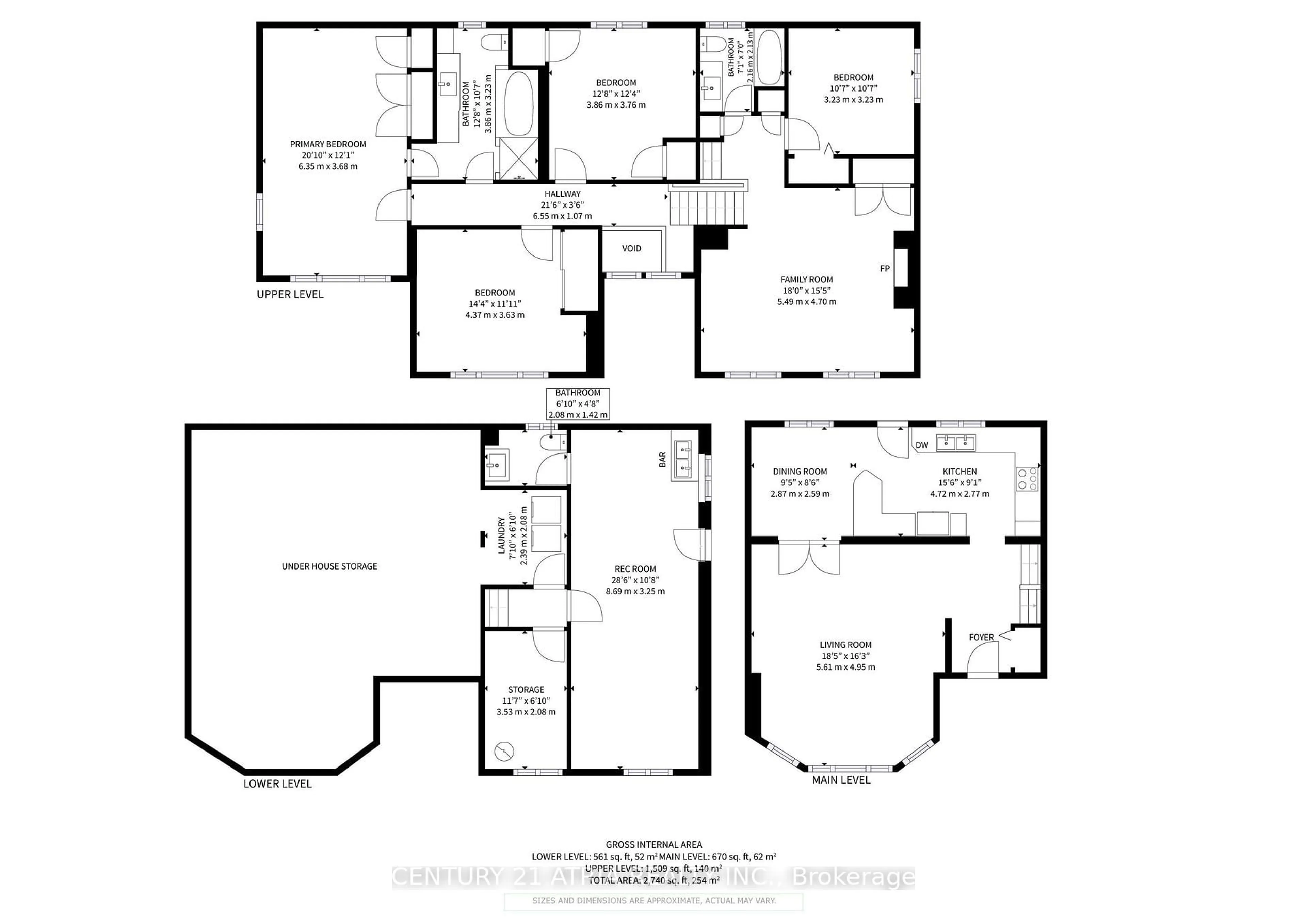 Floor plan for 39 Prattley Dr, Toronto Ontario M2J 2K1