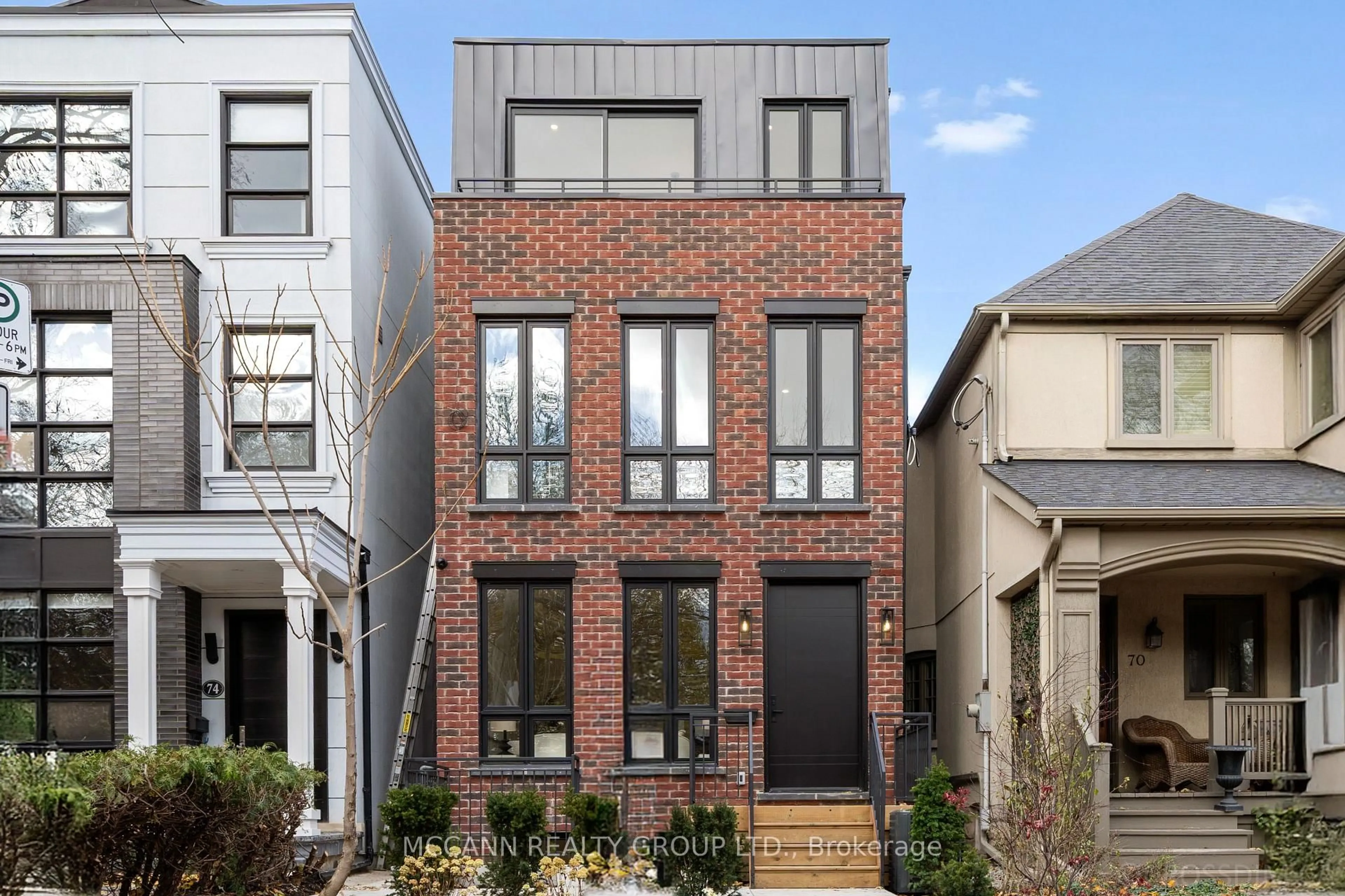 Home with brick exterior material, street for 72 Woburn Ave, Toronto Ontario M5M 1K6