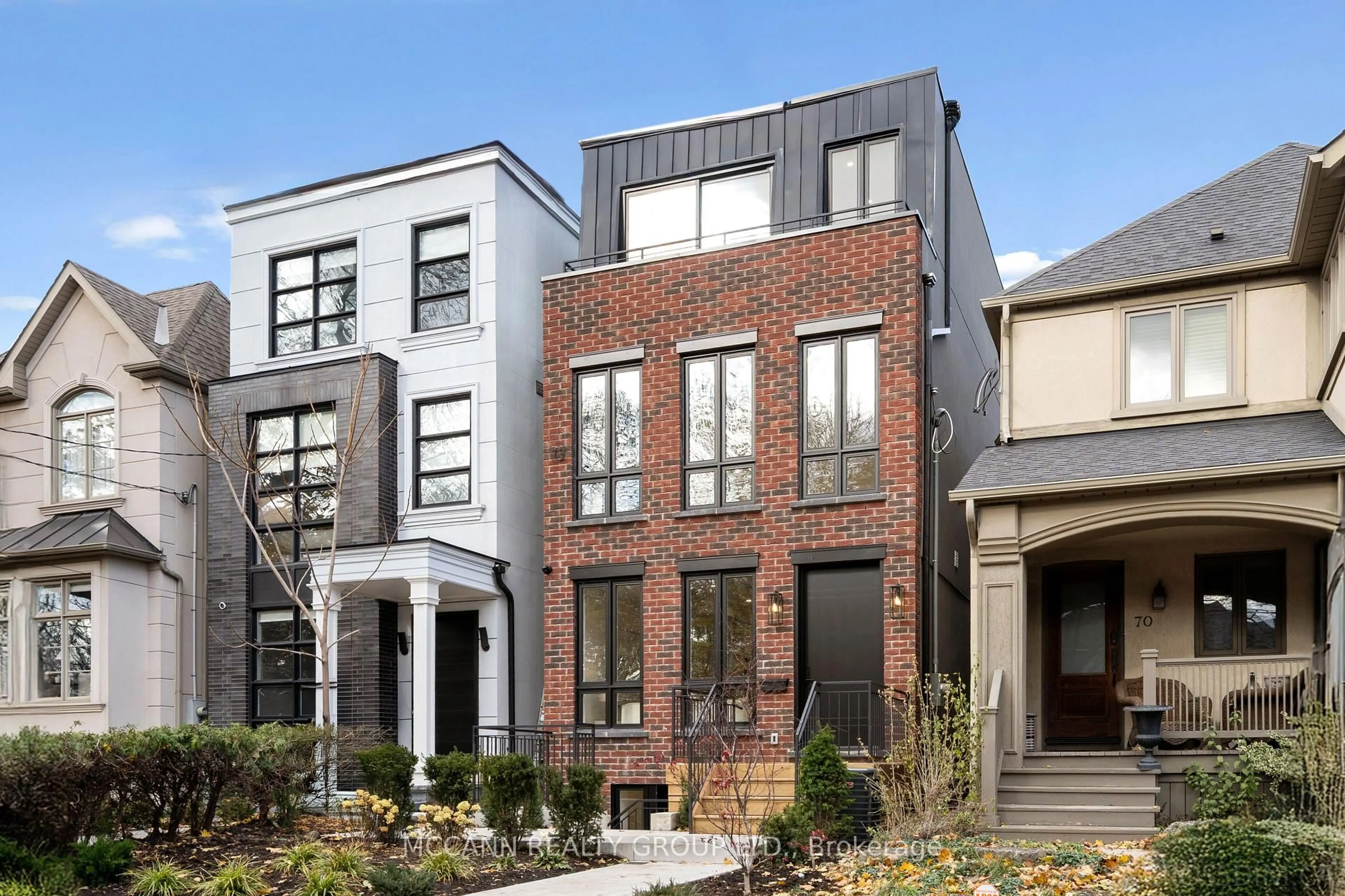 Home with brick exterior material, street for 72 Woburn Ave, Toronto Ontario M5M 1K6