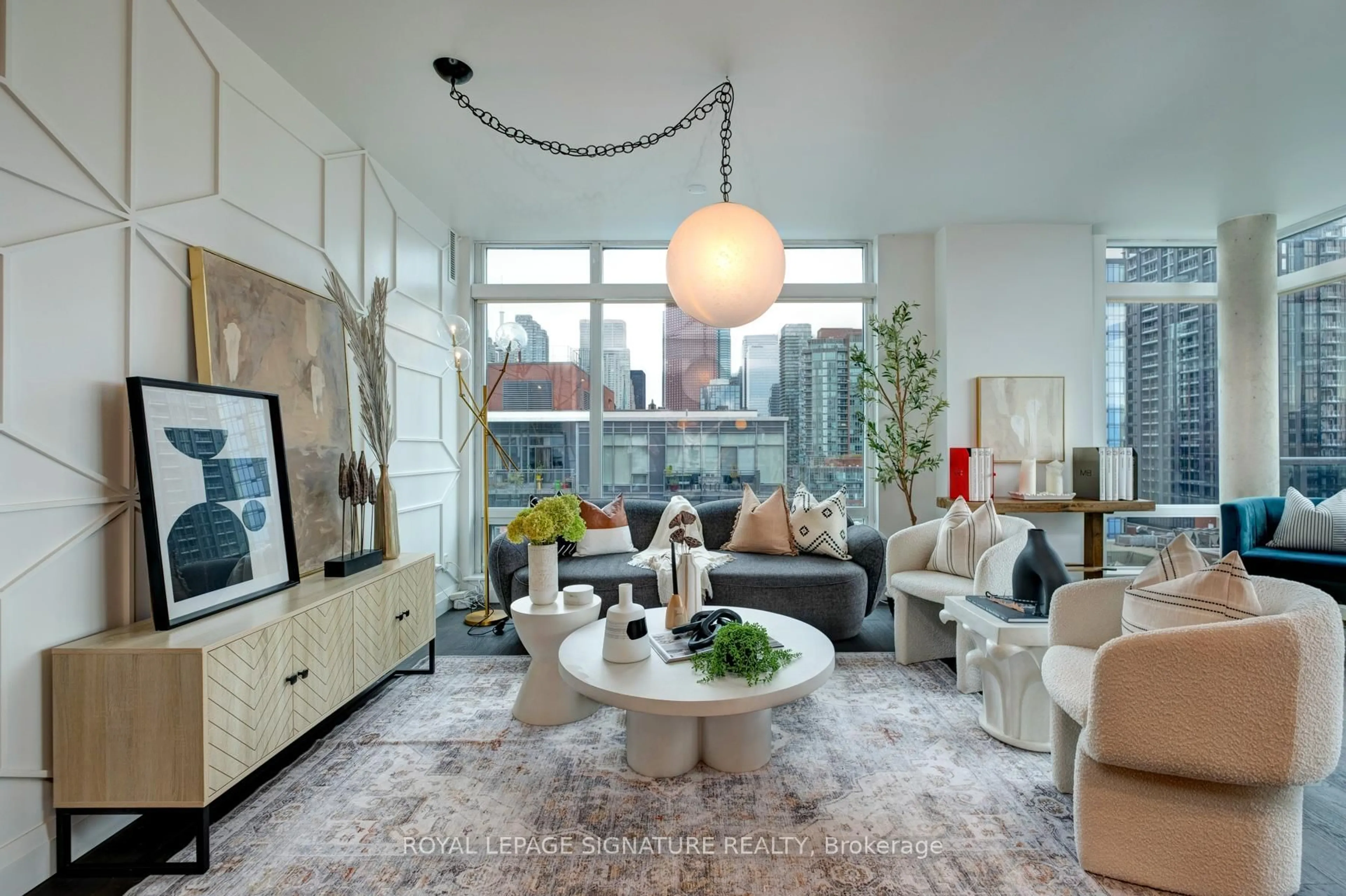 Living room with furniture, unknown for 333 Adelaide St #1202, Toronto Ontario M5A 4T4