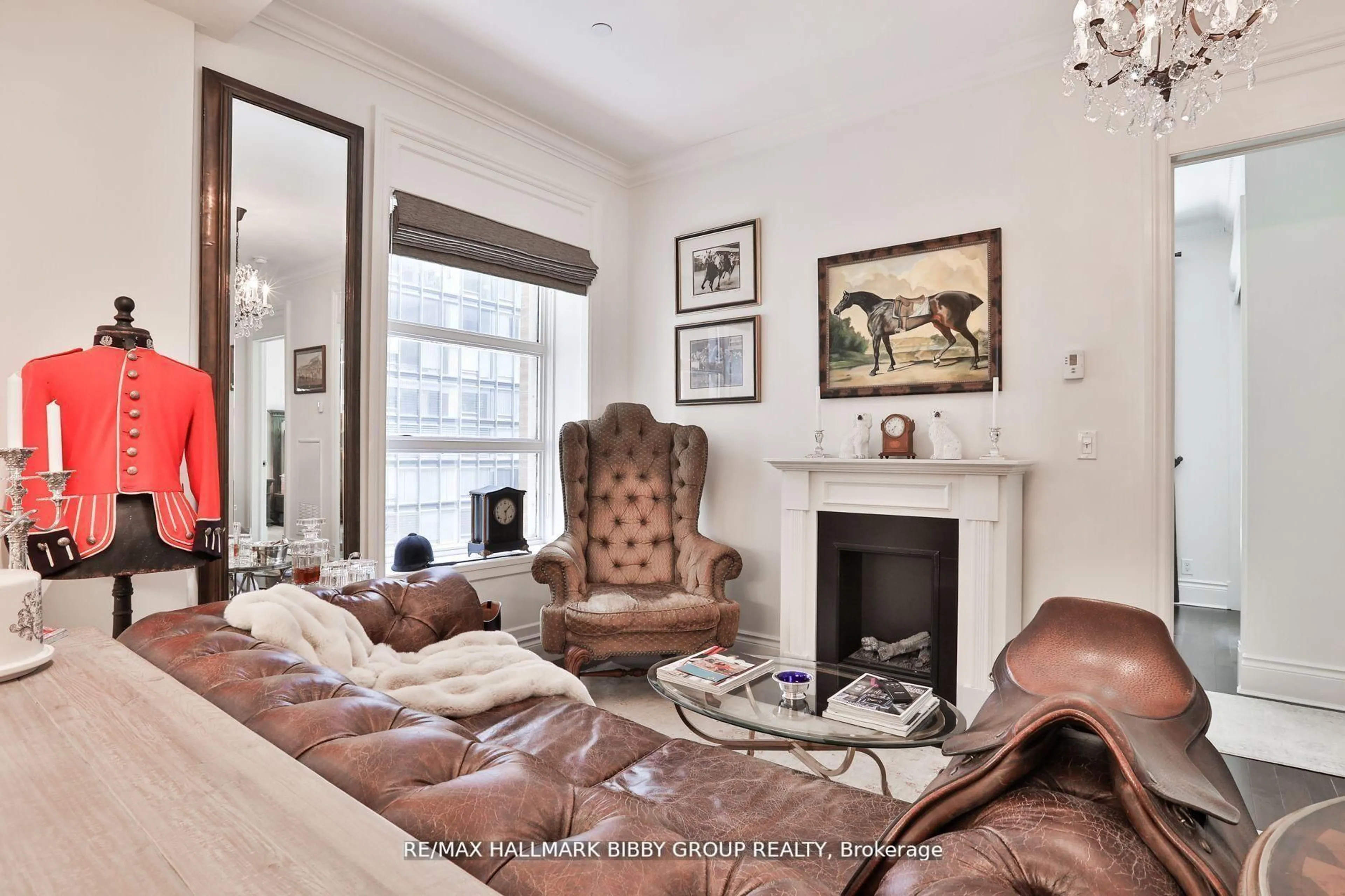 Living room with furniture, unknown for 22 Leader Lane #520, Toronto Ontario M5E 0B2