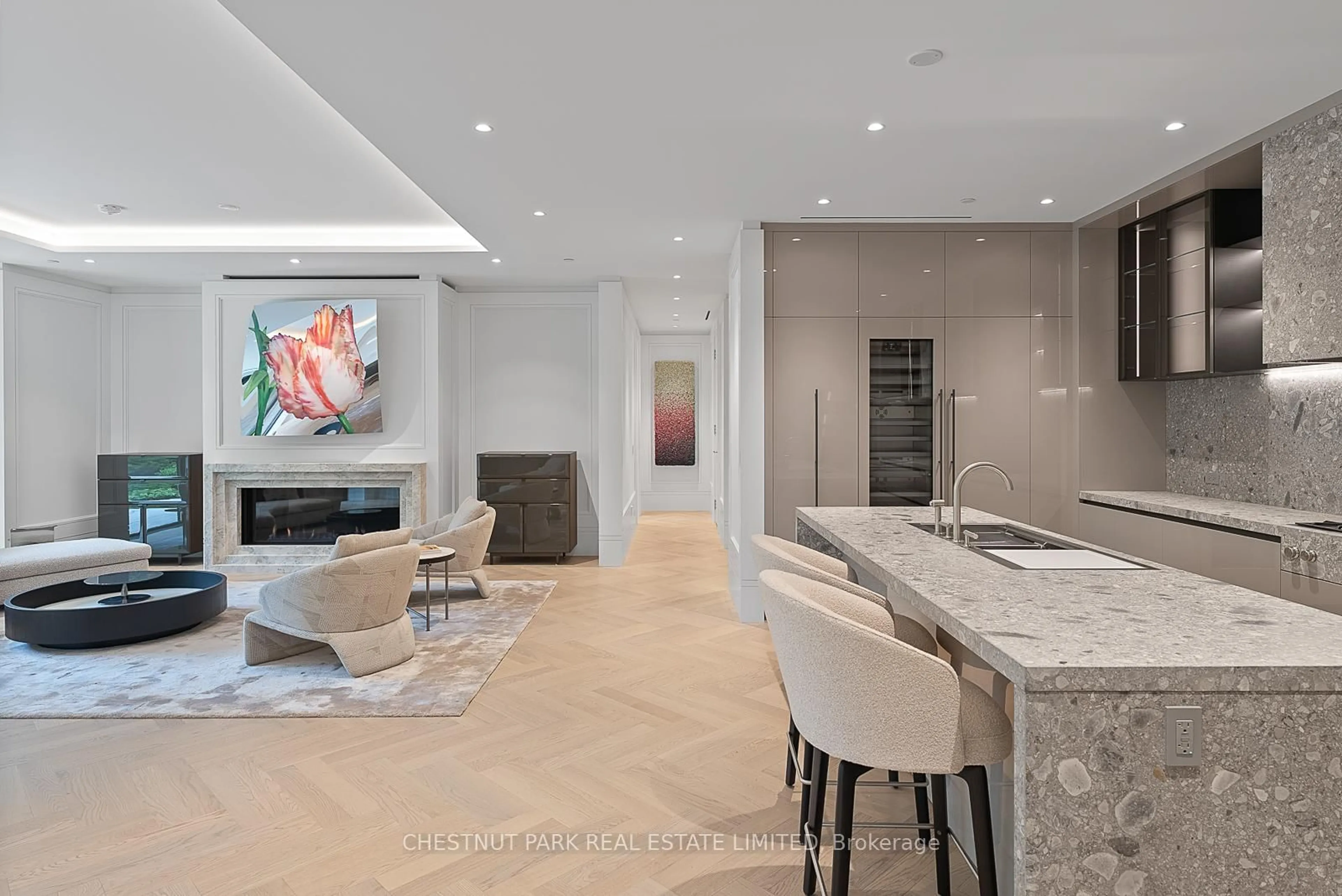 Contemporary kitchen, ceramic/tile floor for 7 Dale Ave #102, Toronto Ontario M4W 1K2