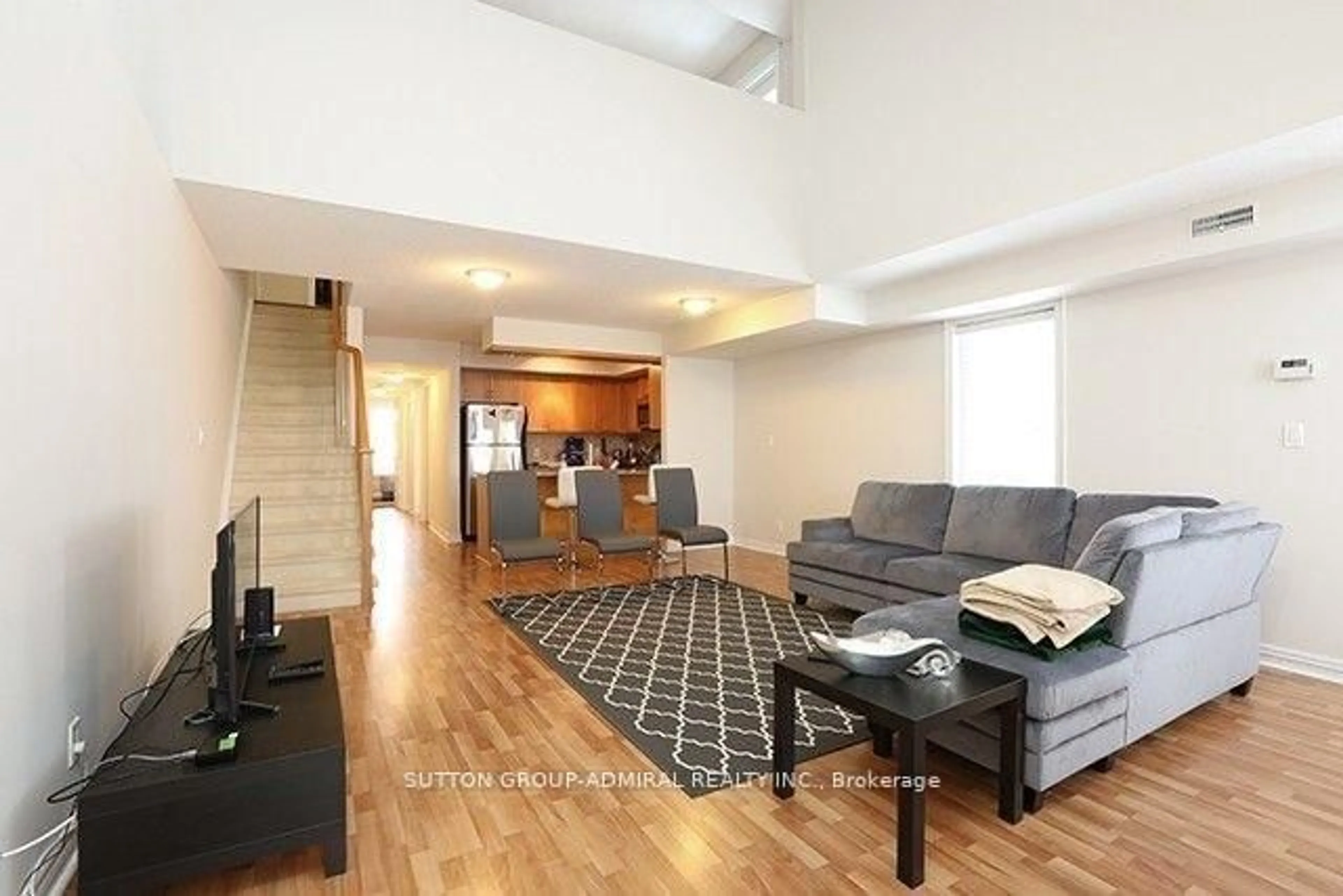Living room with furniture, unknown for 12 Brian Peck Cres #301, Toronto Ontario M4G 4K4