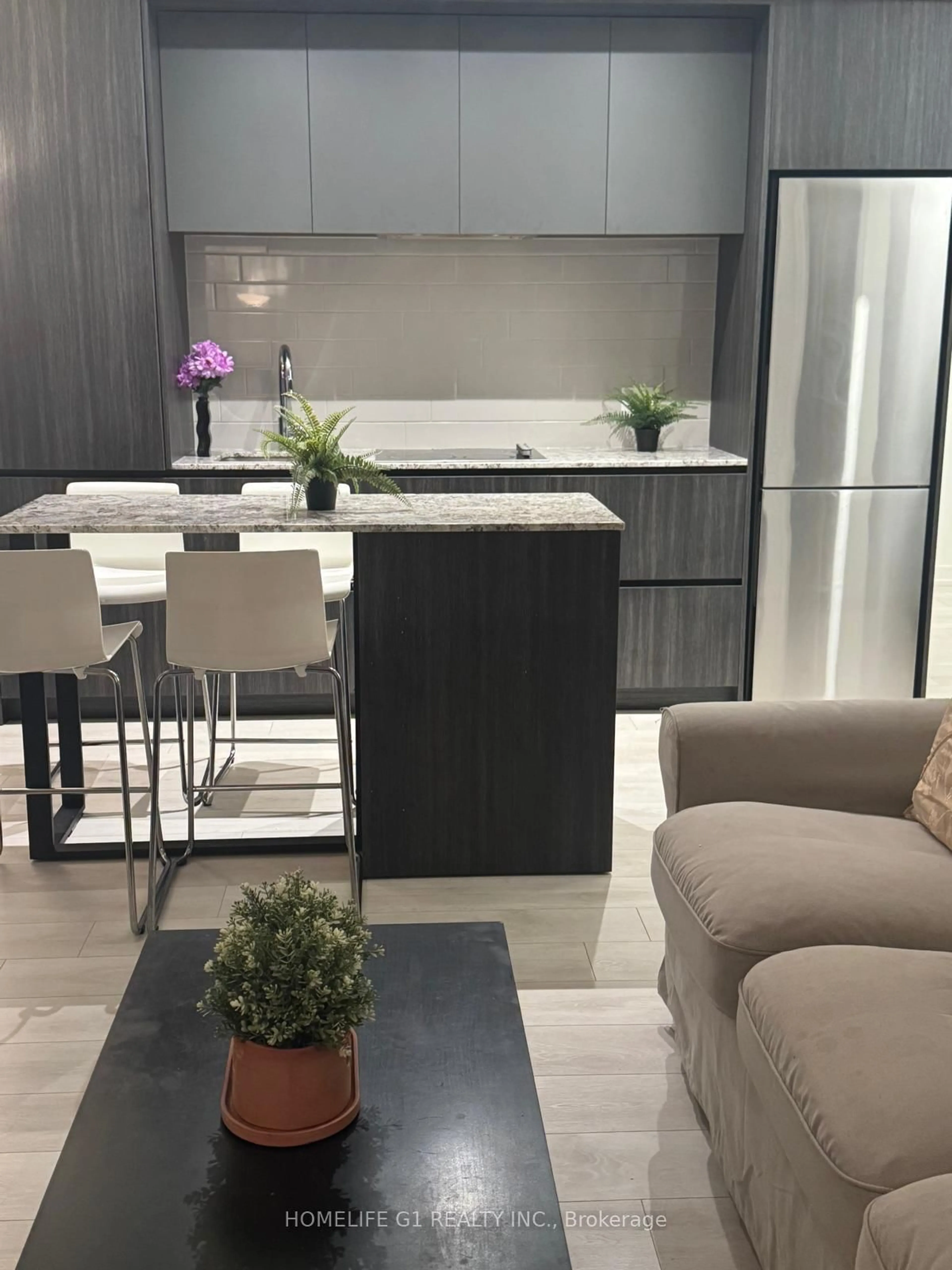 Contemporary kitchen, unknown for 225 Sumach St #611, Toronto Ontario M5A 0P8