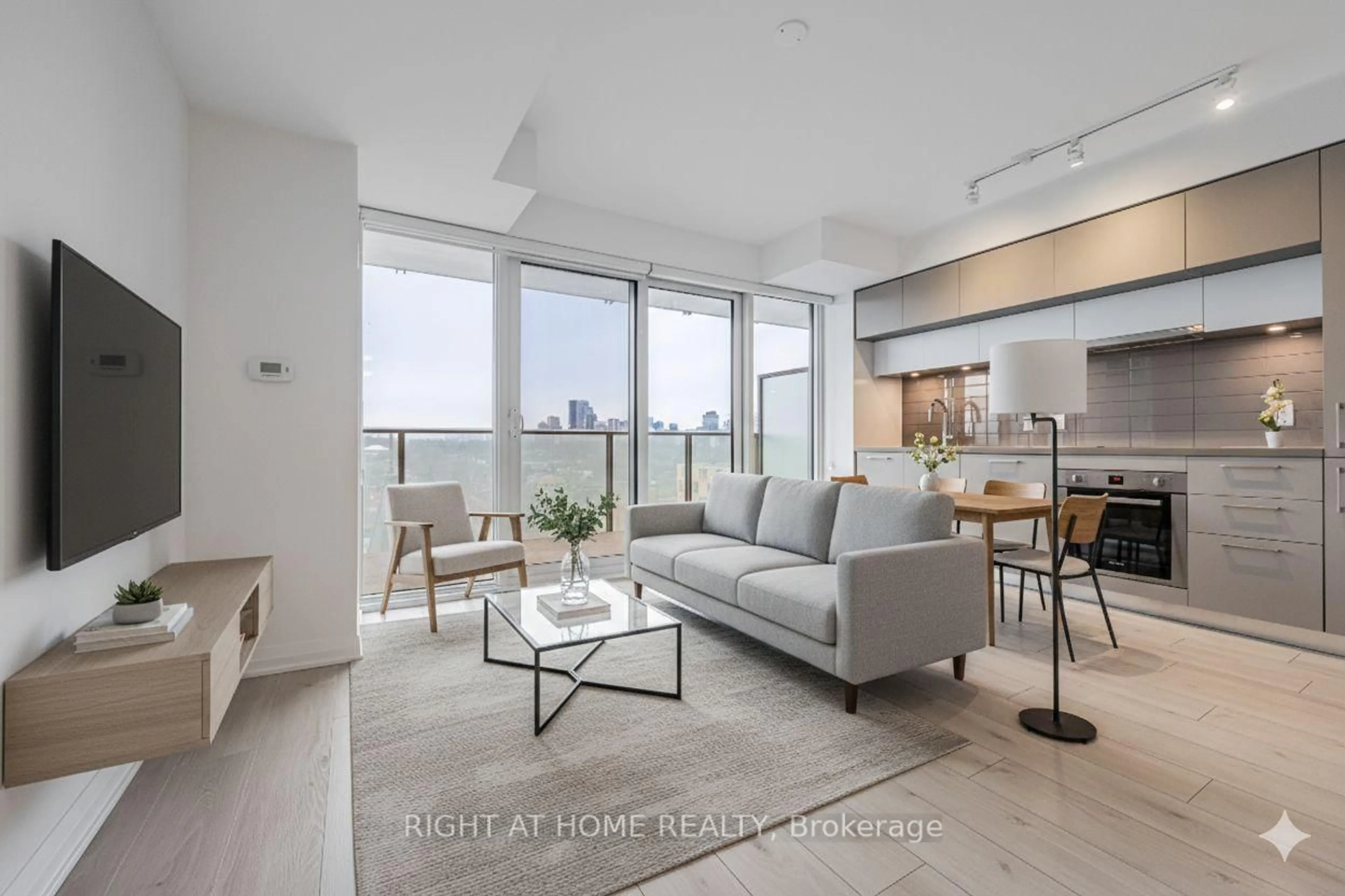 Living room with furniture, unknown for 99 Foxbar Rd #1106, Toronto Ontario M4V 0B2