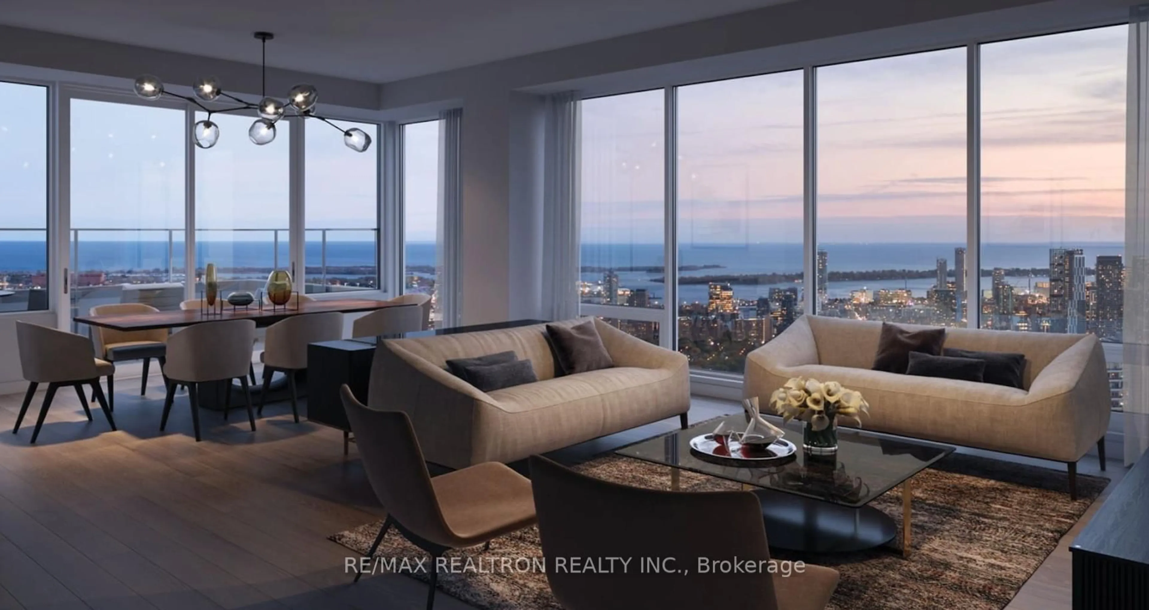 Living room with furniture, unknown for 635 Sherbourne St #1407, Toronto Ontario M4X 1L7