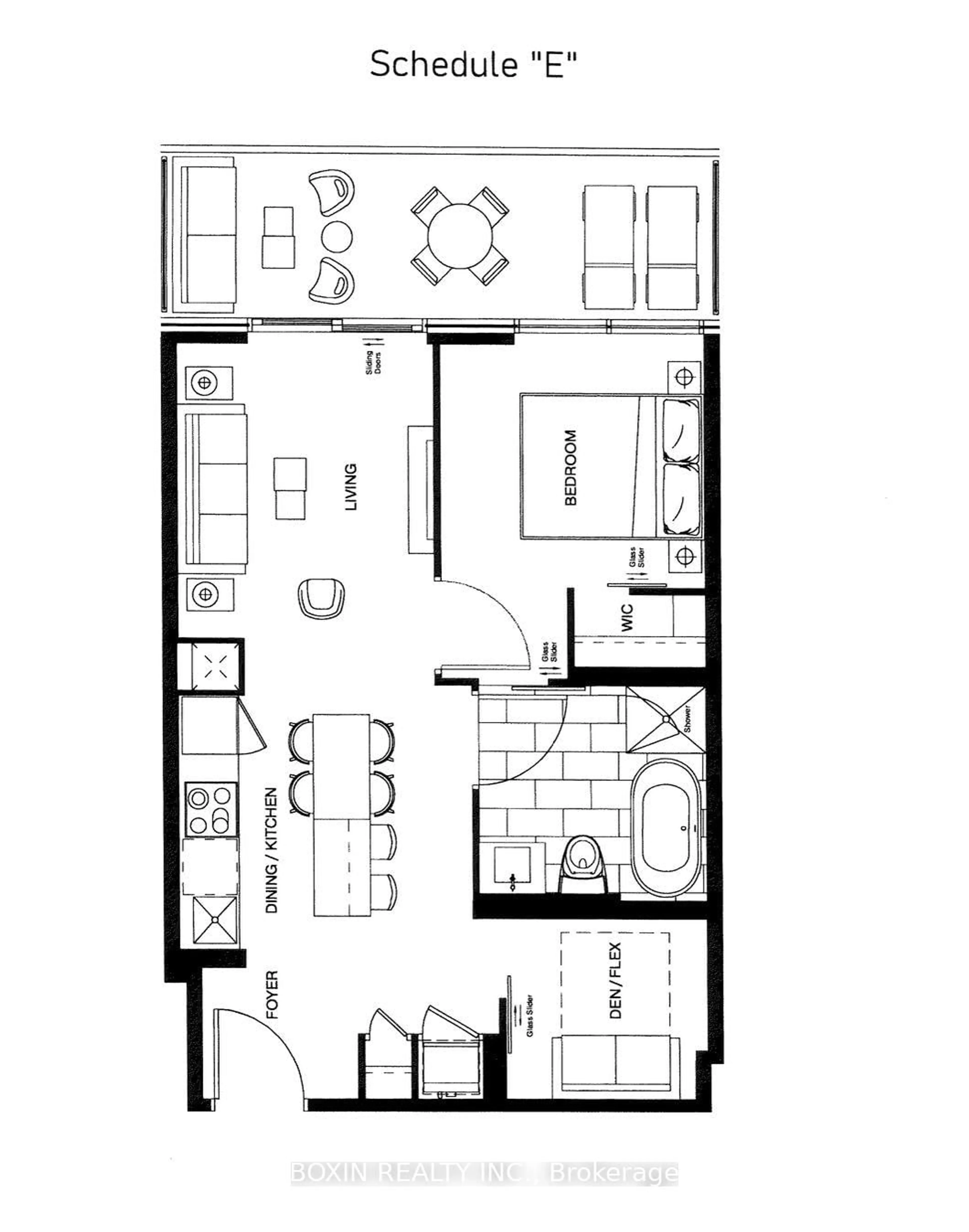 Floor plan for 1240 Sheppard Ave, Toronto Ontario M2K 1E3