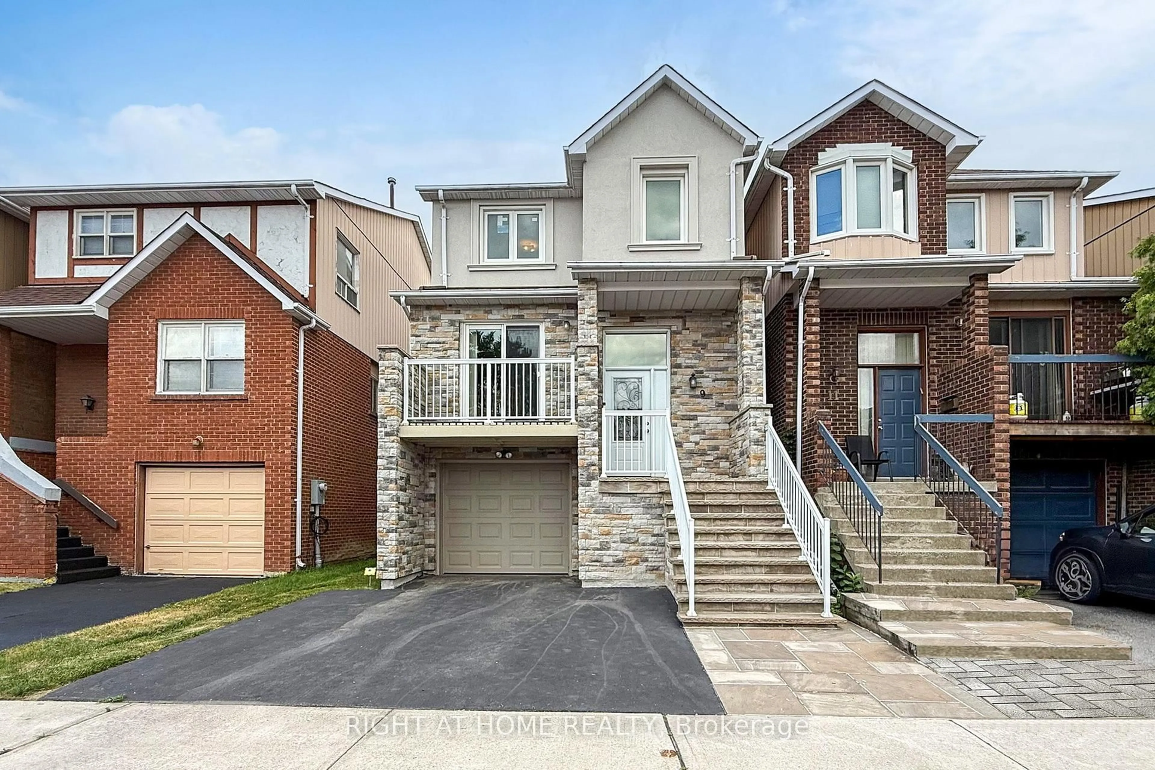Home with brick exterior material, street for 9 Festival Dr, Toronto Ontario M2R 3T9