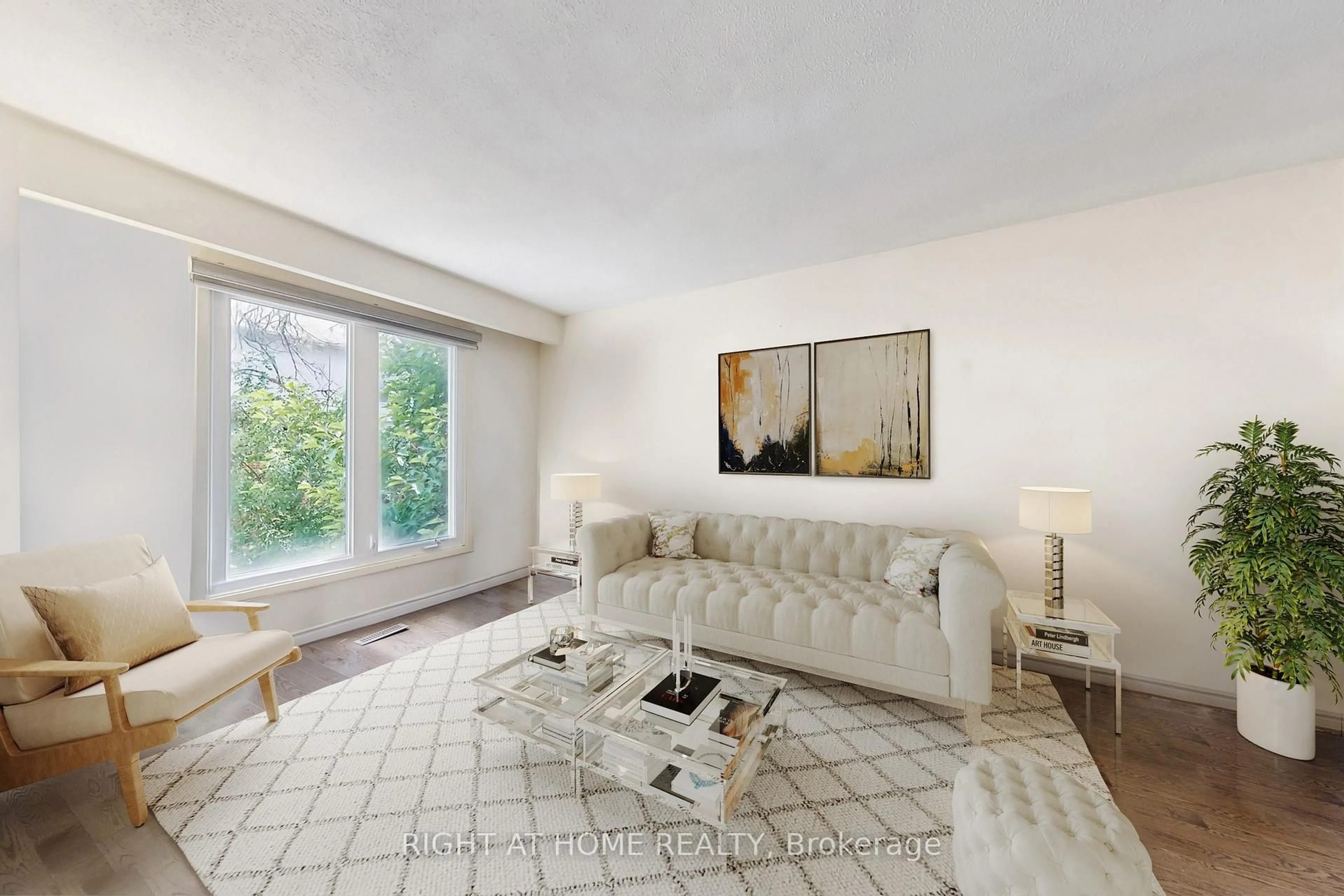 Living room with furniture, unknown for 9 Festival Dr, Toronto Ontario M2R 3T9