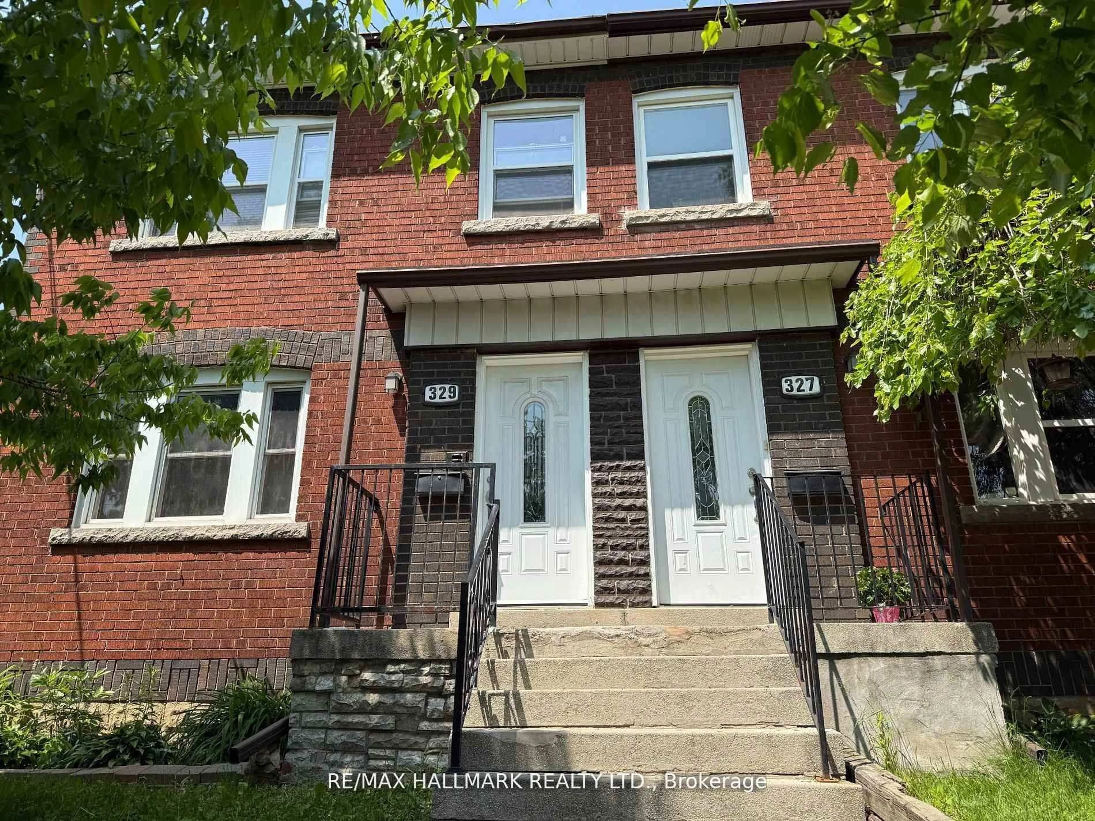Home with brick exterior material, street for 327 Vaughan Rd, Toronto Ontario M6C 2N5