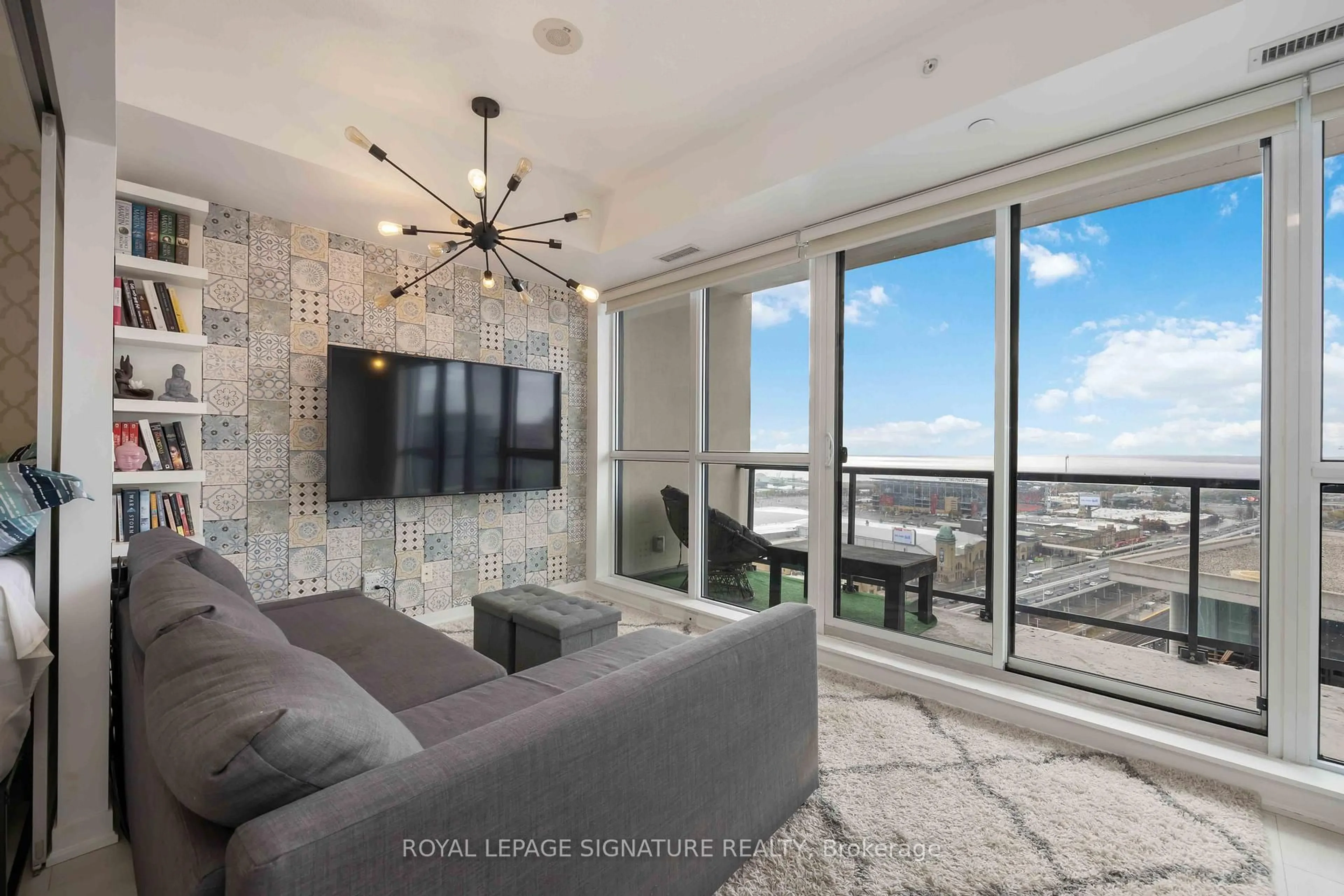 Living room with furniture, unknown for 51 East Liberty St #2215, Toronto Ontario M6K 3P8