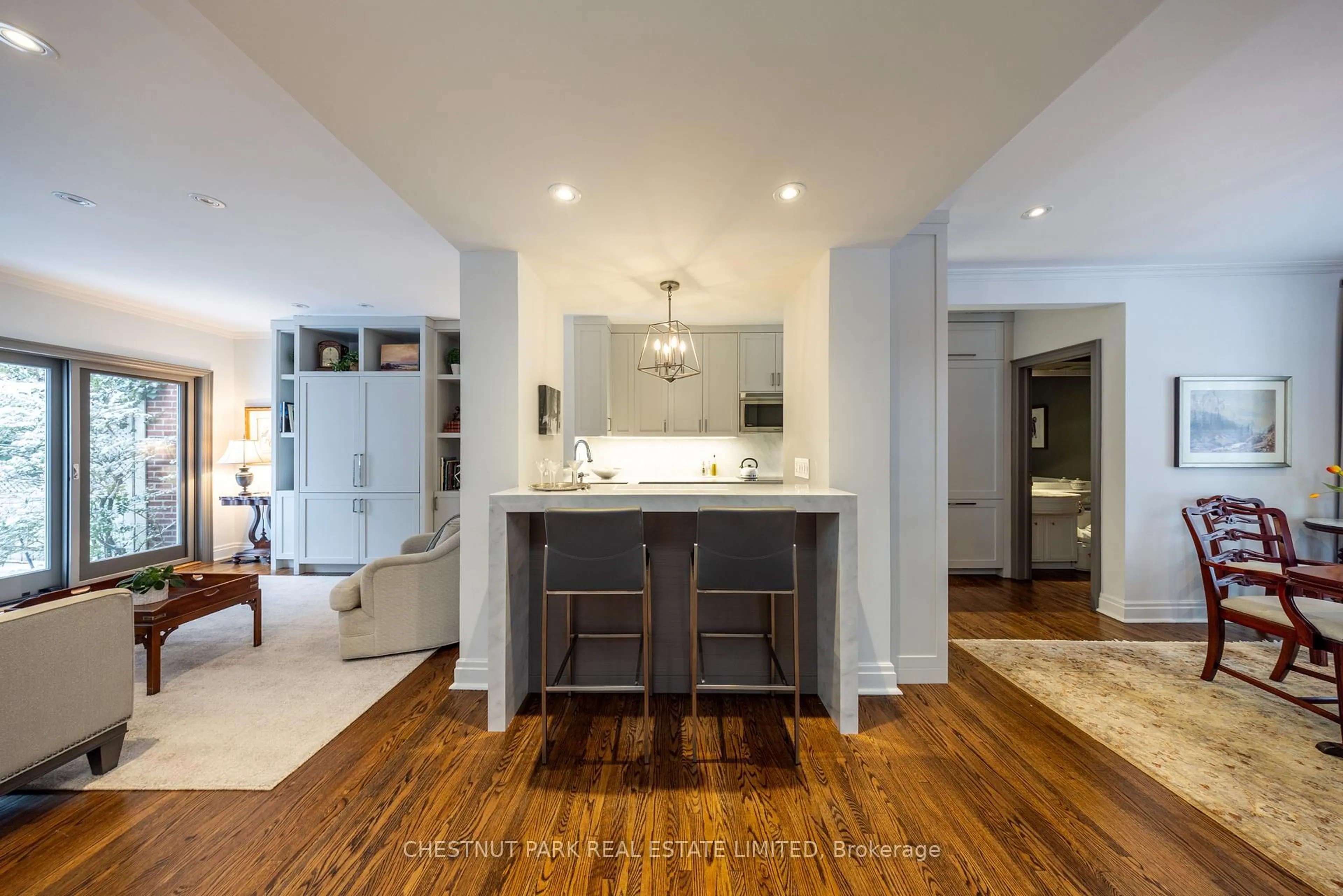 Open concept kitchen, unknown for 68 Cluny Dr, Toronto Ontario M4W 2R3