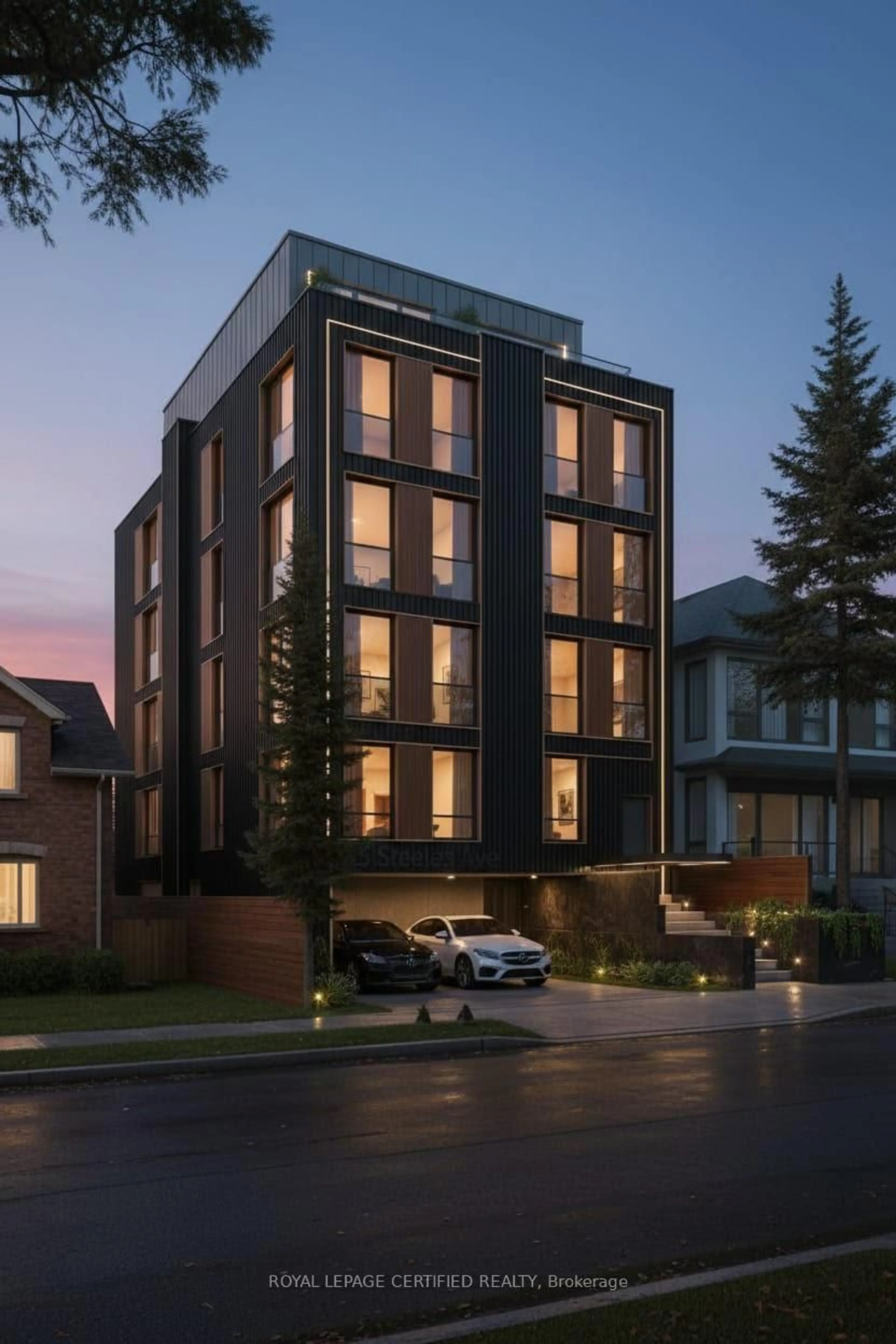 Home with brick exterior material, building for 125 Steeles Ave, Toronto Ontario M2M 3Y5