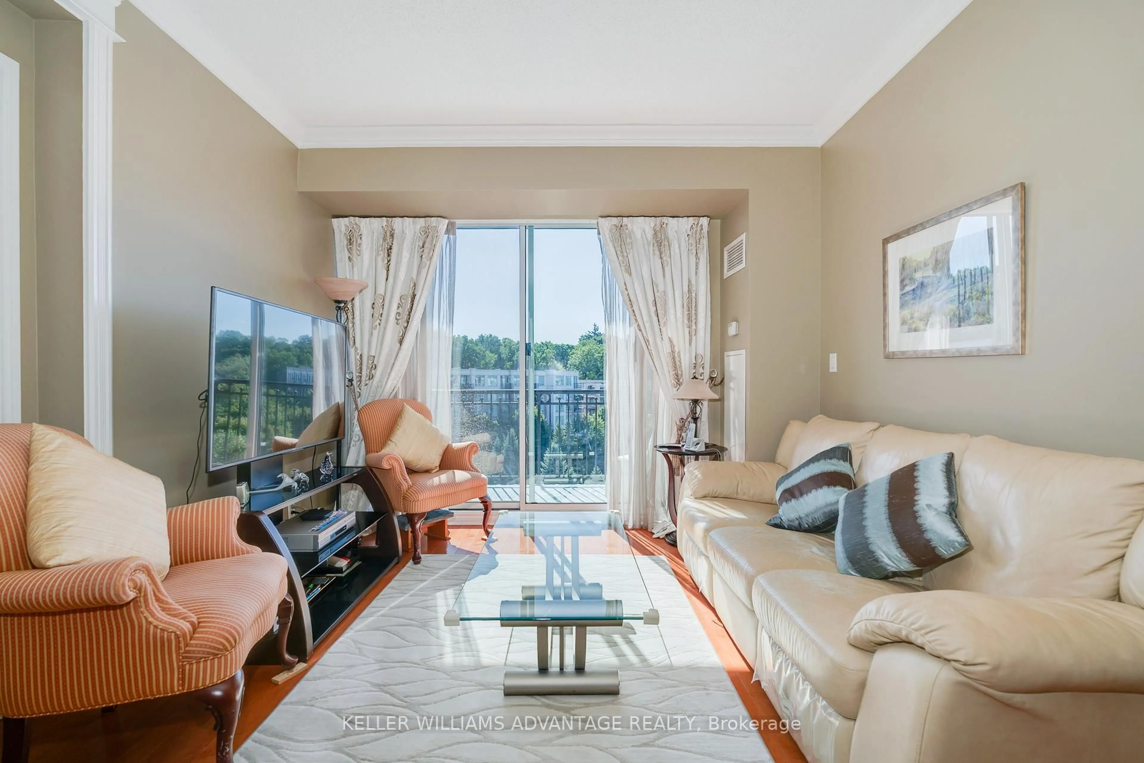 Living room with furniture, unknown for 28 William Carson Cres #PH22, Toronto Ontario M2P 2H1