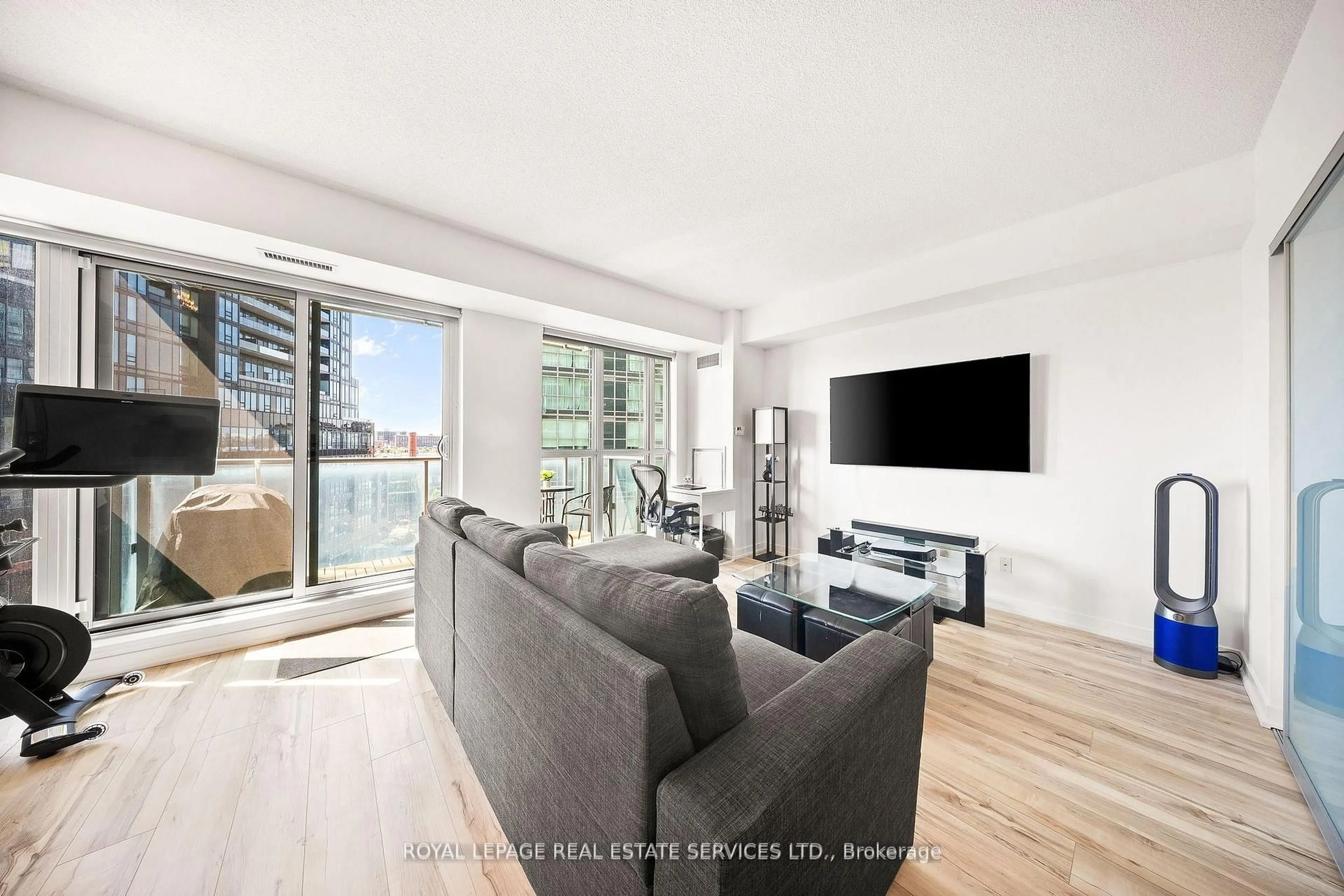 Living room with furniture, unknown for 69 Lynn Williams St #708, Toronto Ontario M6K 3R7