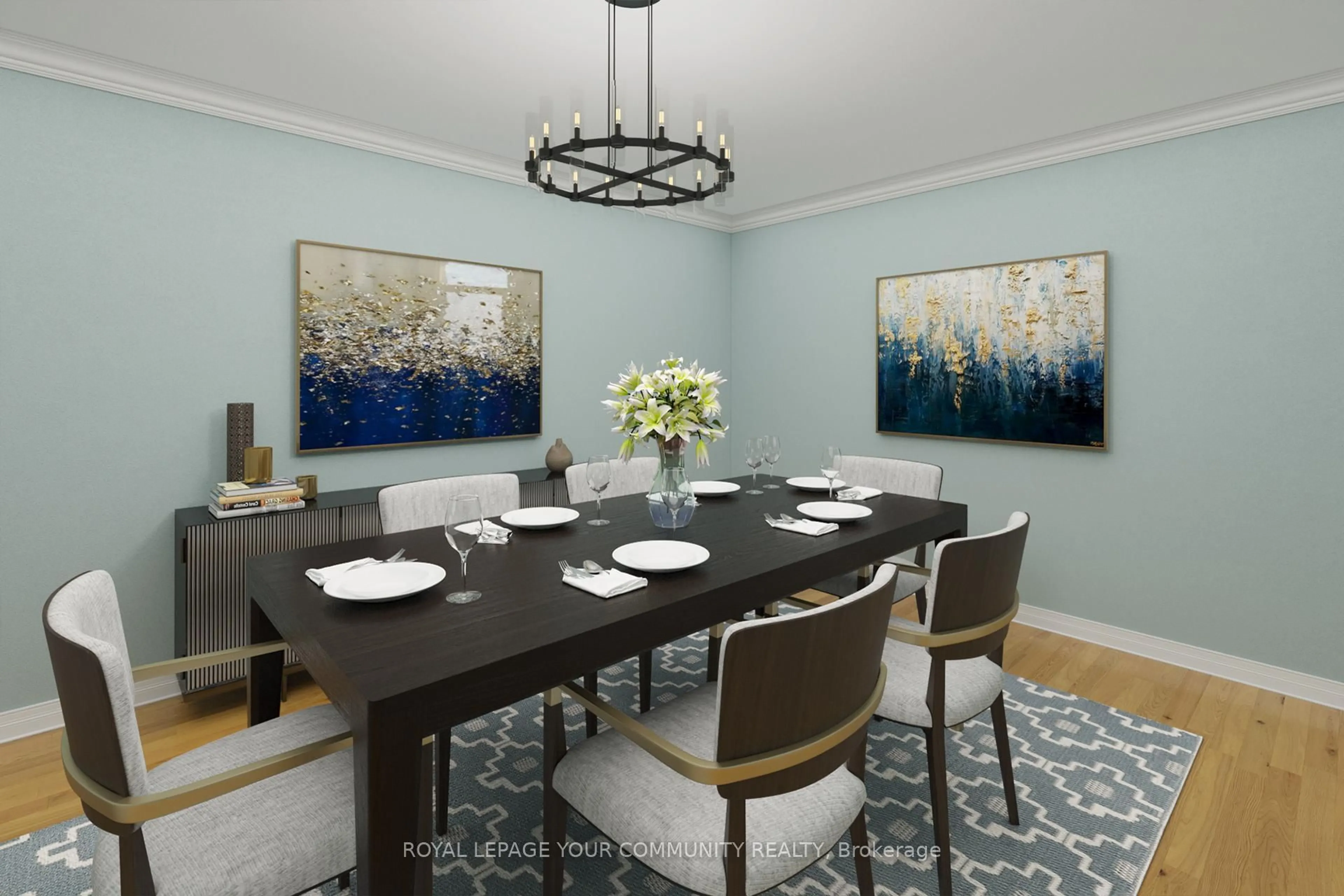 Dining room, unknown for 65 Scadding Ave #208, Toronto Ontario M5A 4L1