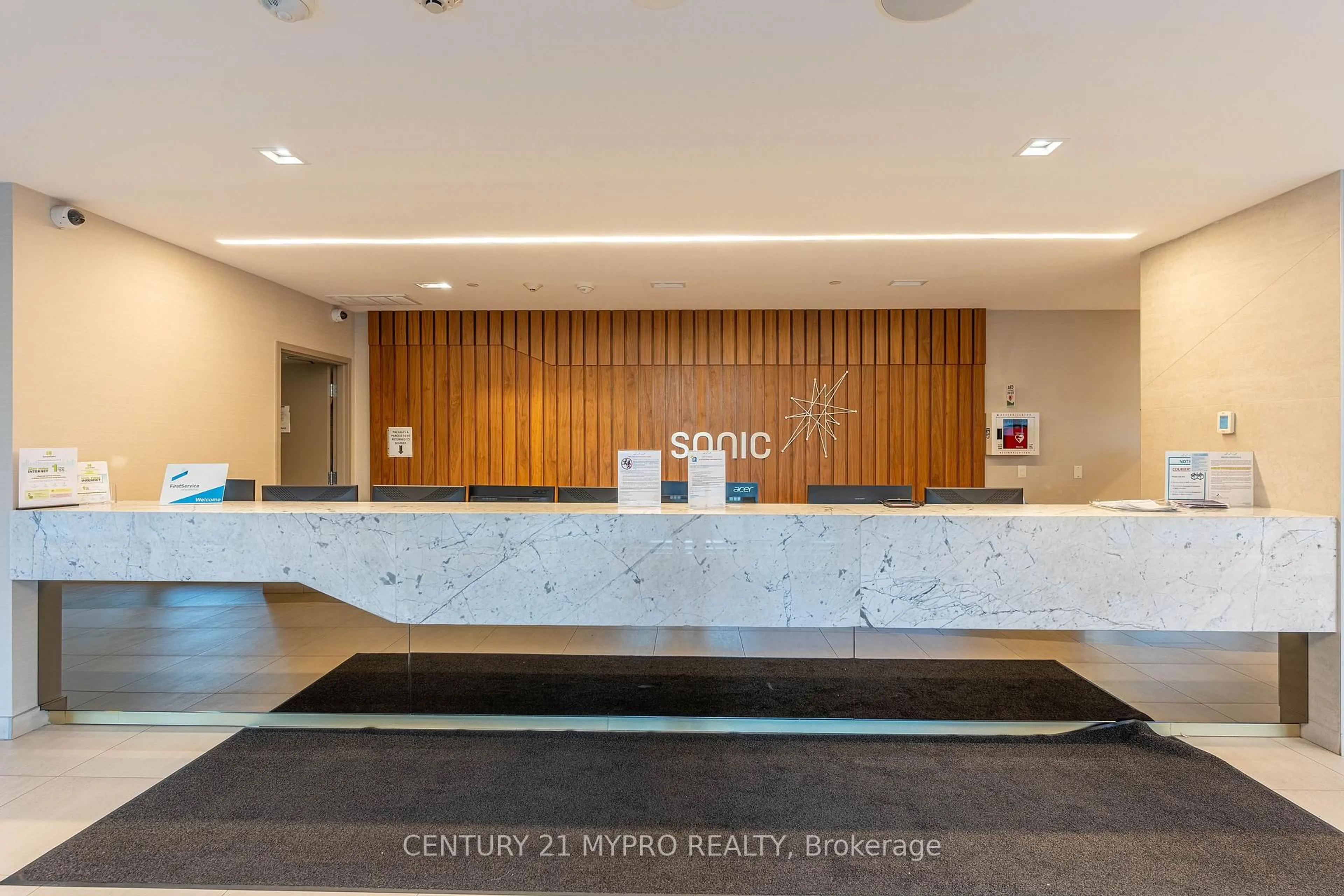 Lobby for 2 Sonic Way #310, Toronto Ontario M3C 0P2