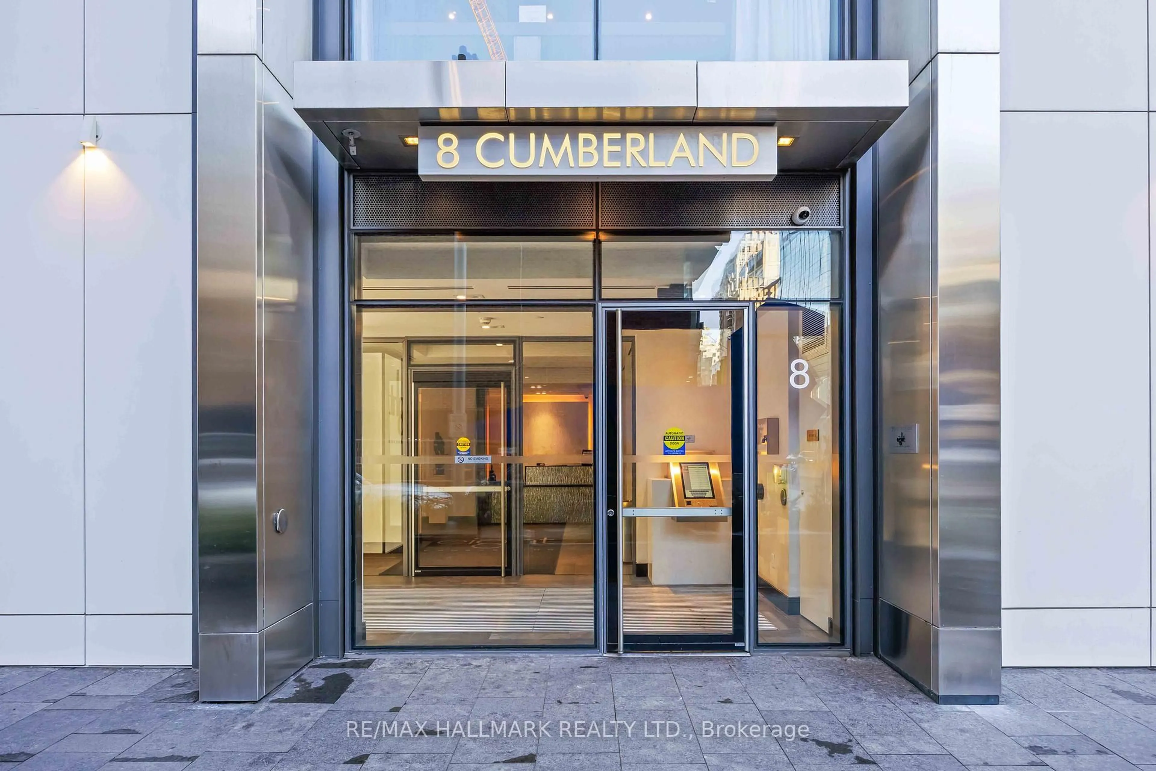 Lobby for 8 Cumberland St #1403, Toronto Ontario M4W 0B6