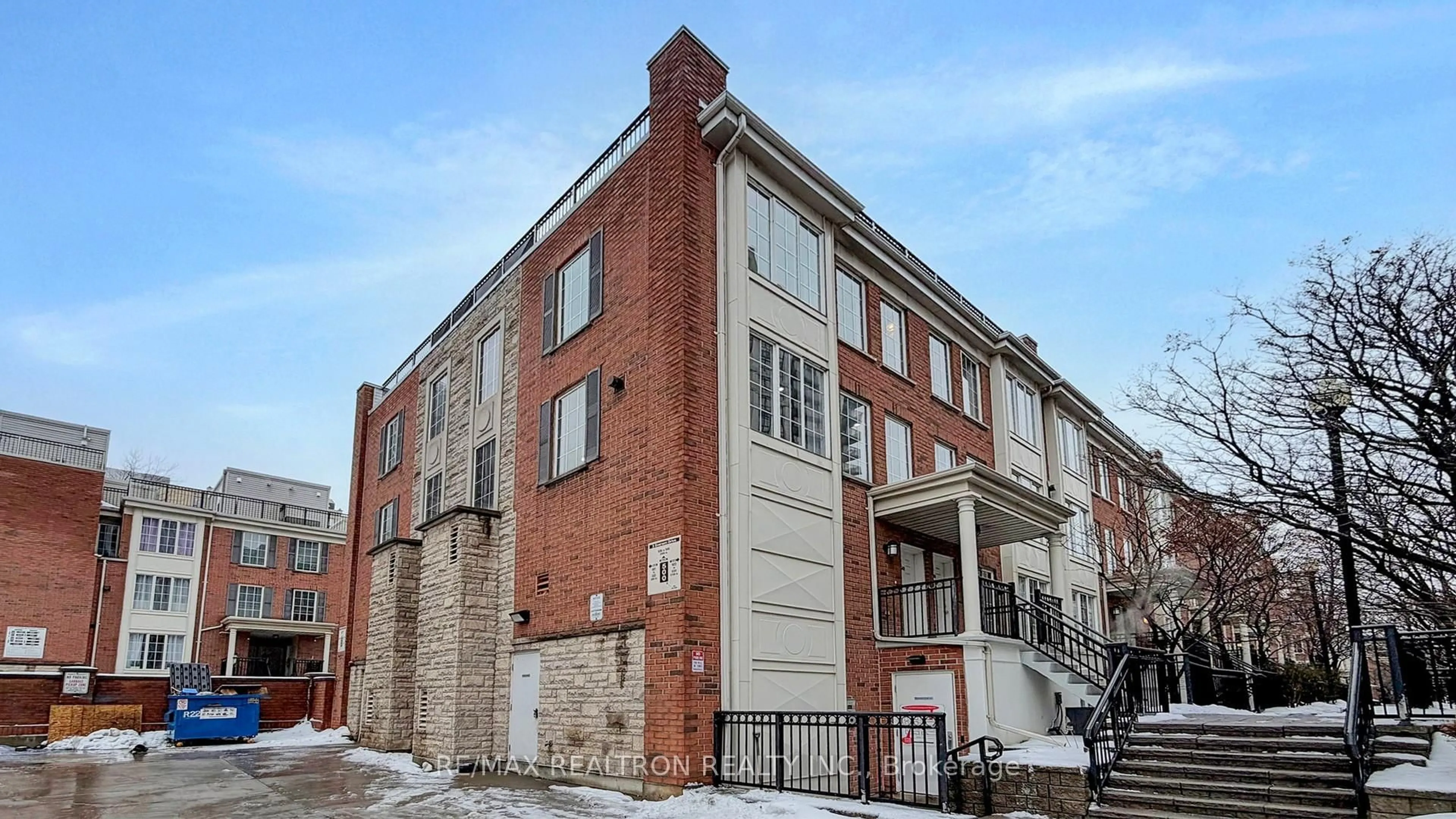 Home with brick exterior material, building for 3 Everson Dr #502, Toronto Ontario M2N 7C2