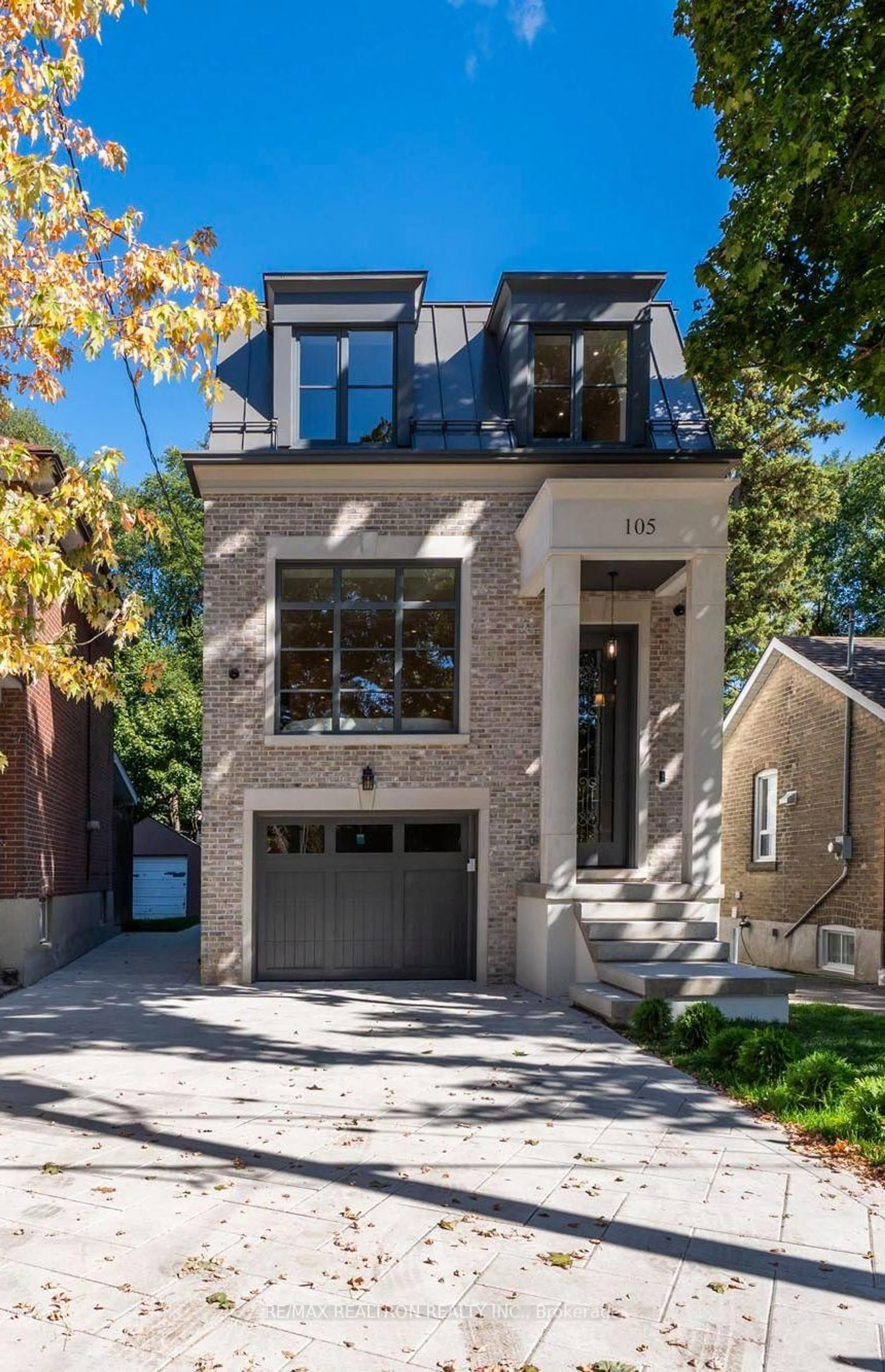 Home with brick exterior material, street for 105 Rumsey Rd, Toronto Ontario M4G 1P1