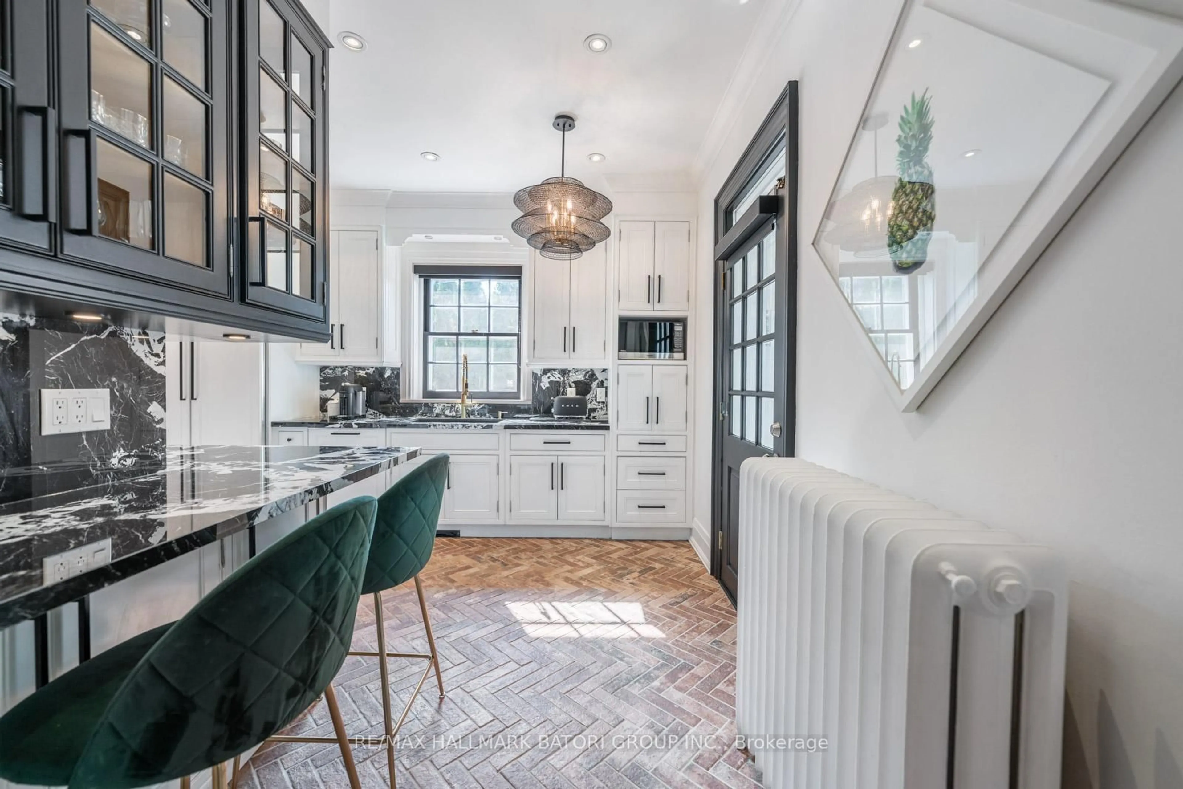 Contemporary kitchen, ceramic/tile floor for 171 Old Forest Hill Rd, Toronto Ontario M6C 2G7