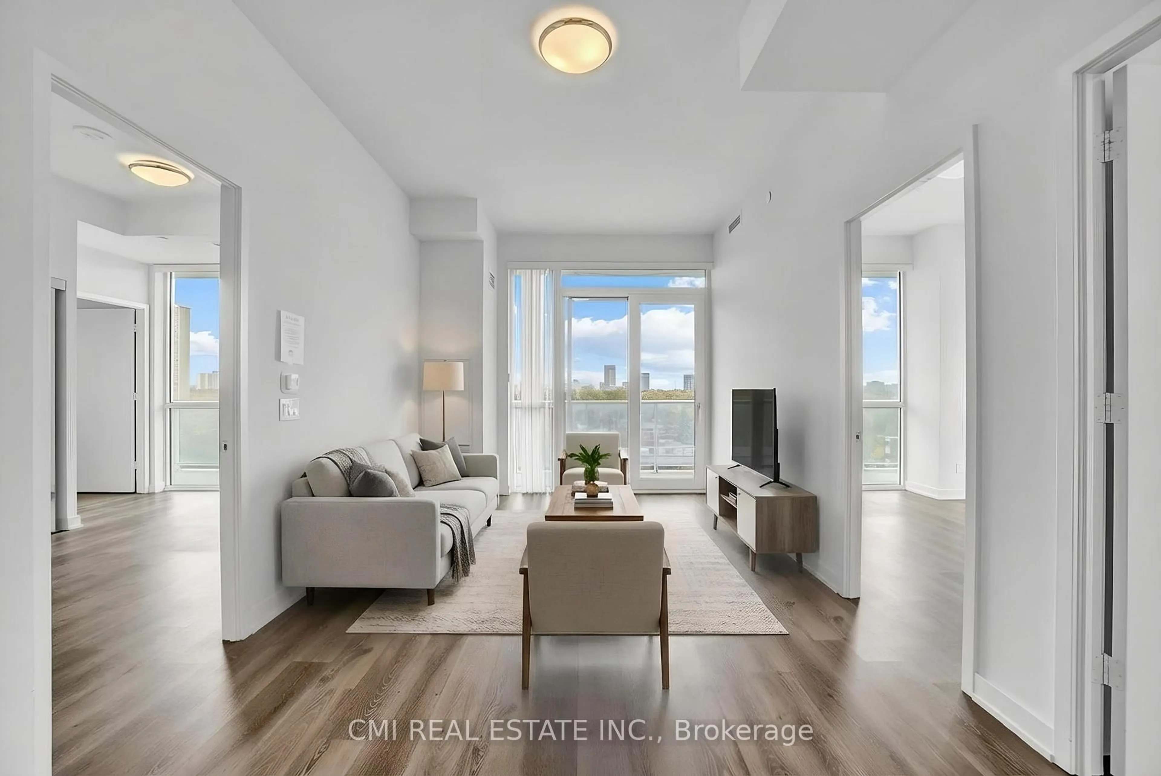 Living room with furniture, unknown for 10 Deerlick Crt #810, Toronto Ontario M3A 0A7