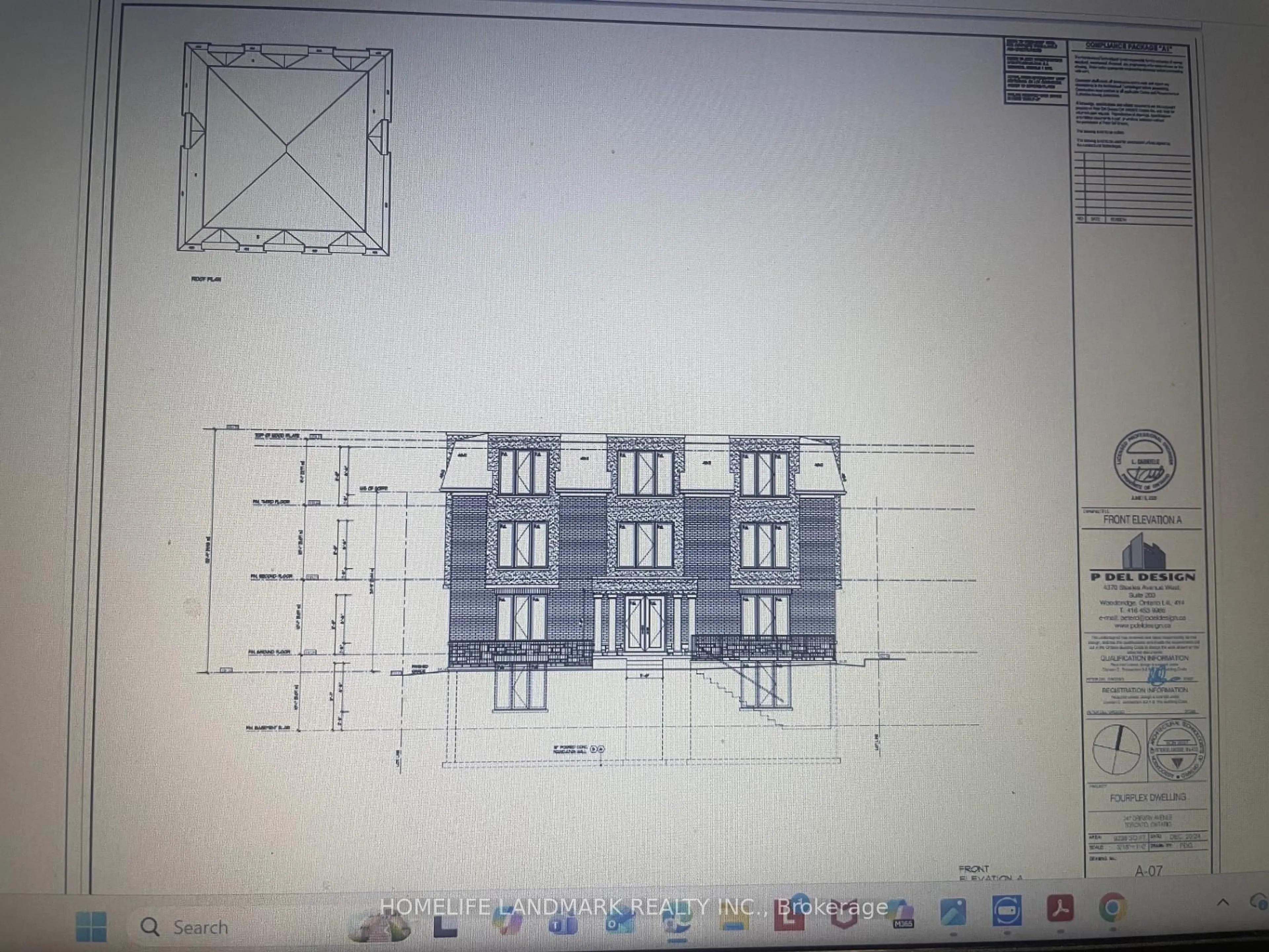 Floor plan for 247 Drewry Ave, Toronto Ontario M2M 1E3