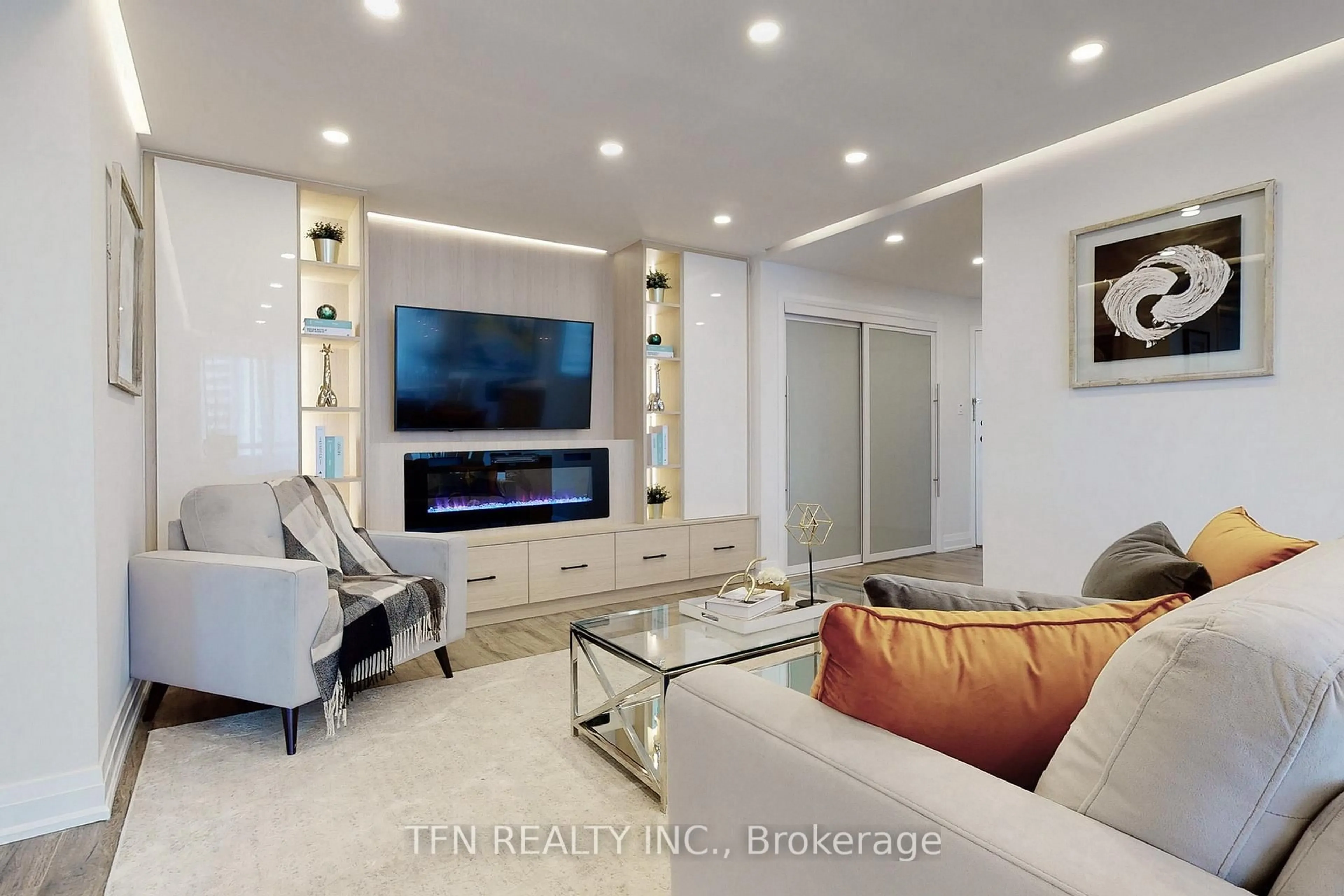 Home theater for 75 Graydon Hall Dr #1408, Toronto Ontario M3A 3M5