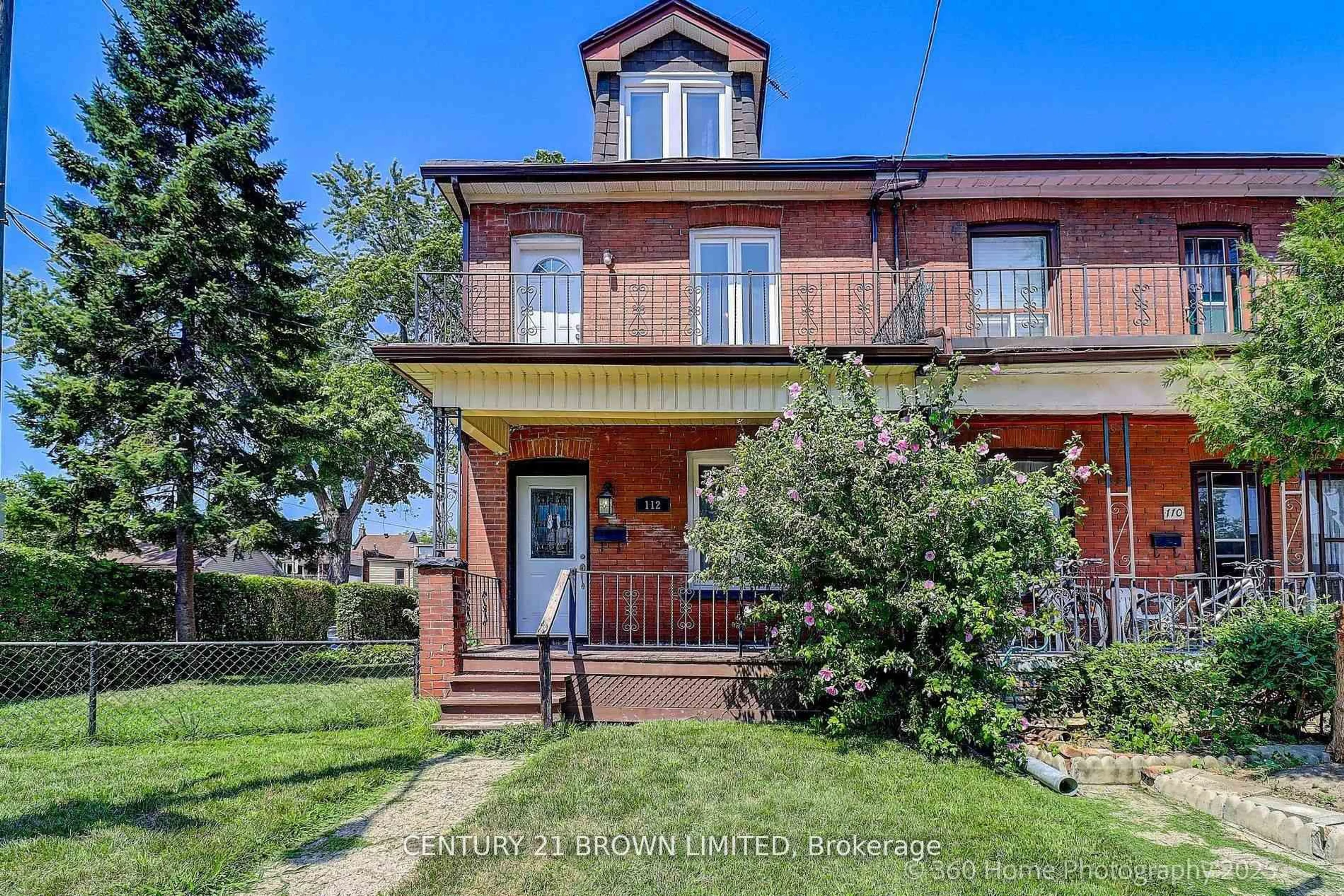 Home with brick exterior material, street for 112 Lindsey Ave, Toronto Ontario M6P 1Y4