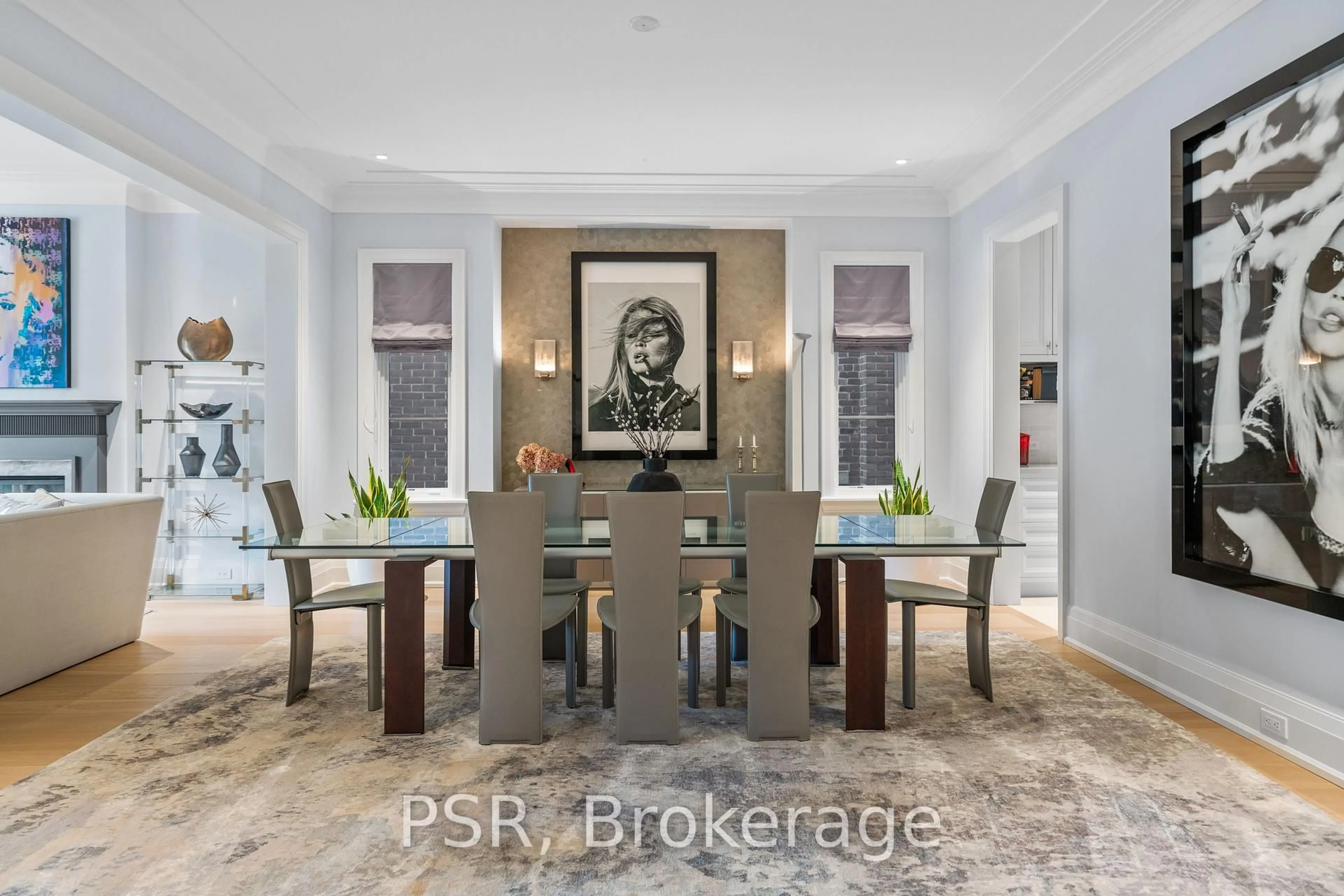 Dining room, ceramic/tile floor for 221 Dunvegan Rd, Toronto Ontario M5P 2P3