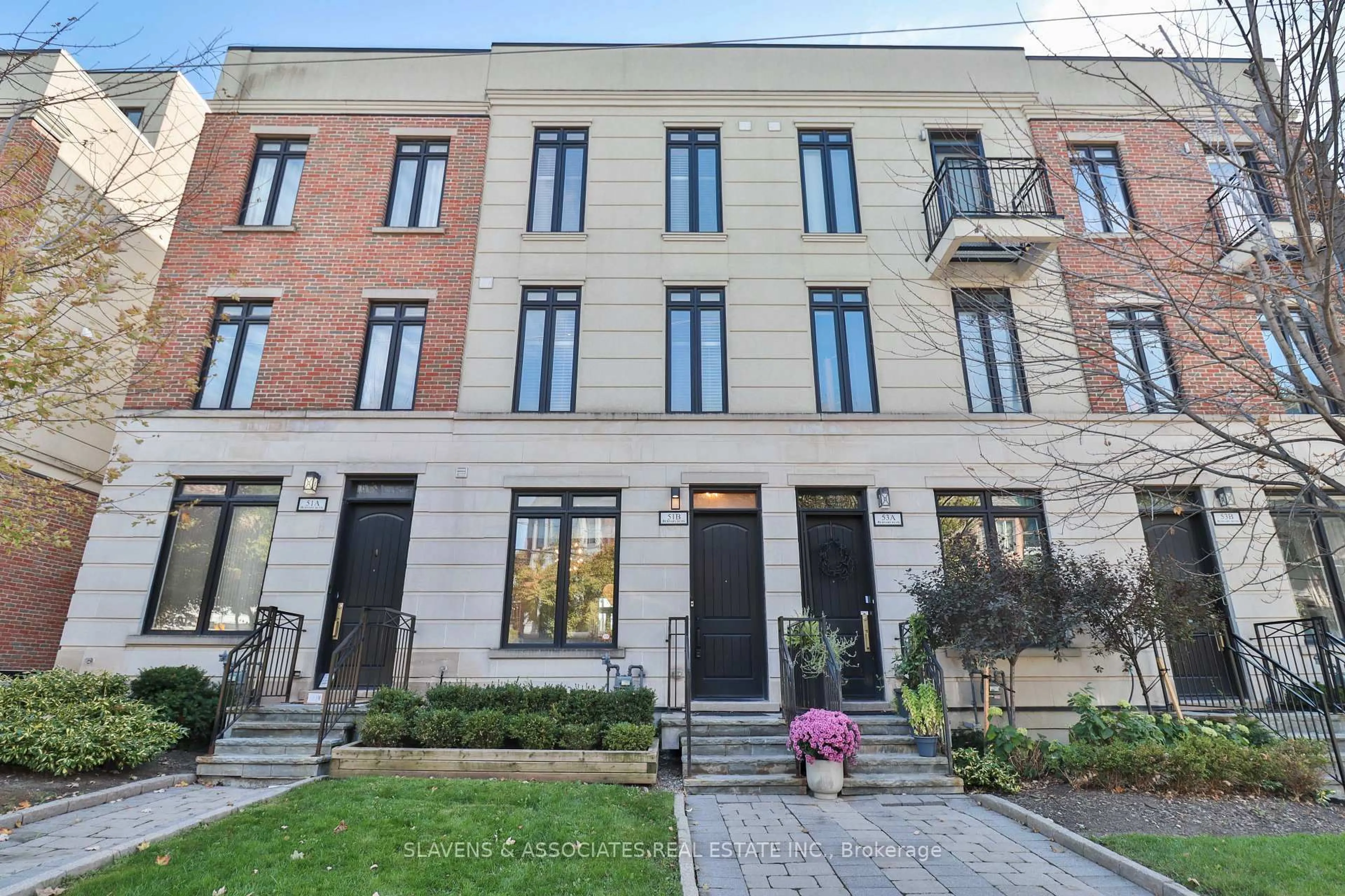 Home with brick exterior material, street for 51B Burnaby Blvd, Toronto Ontario M5N 1G3