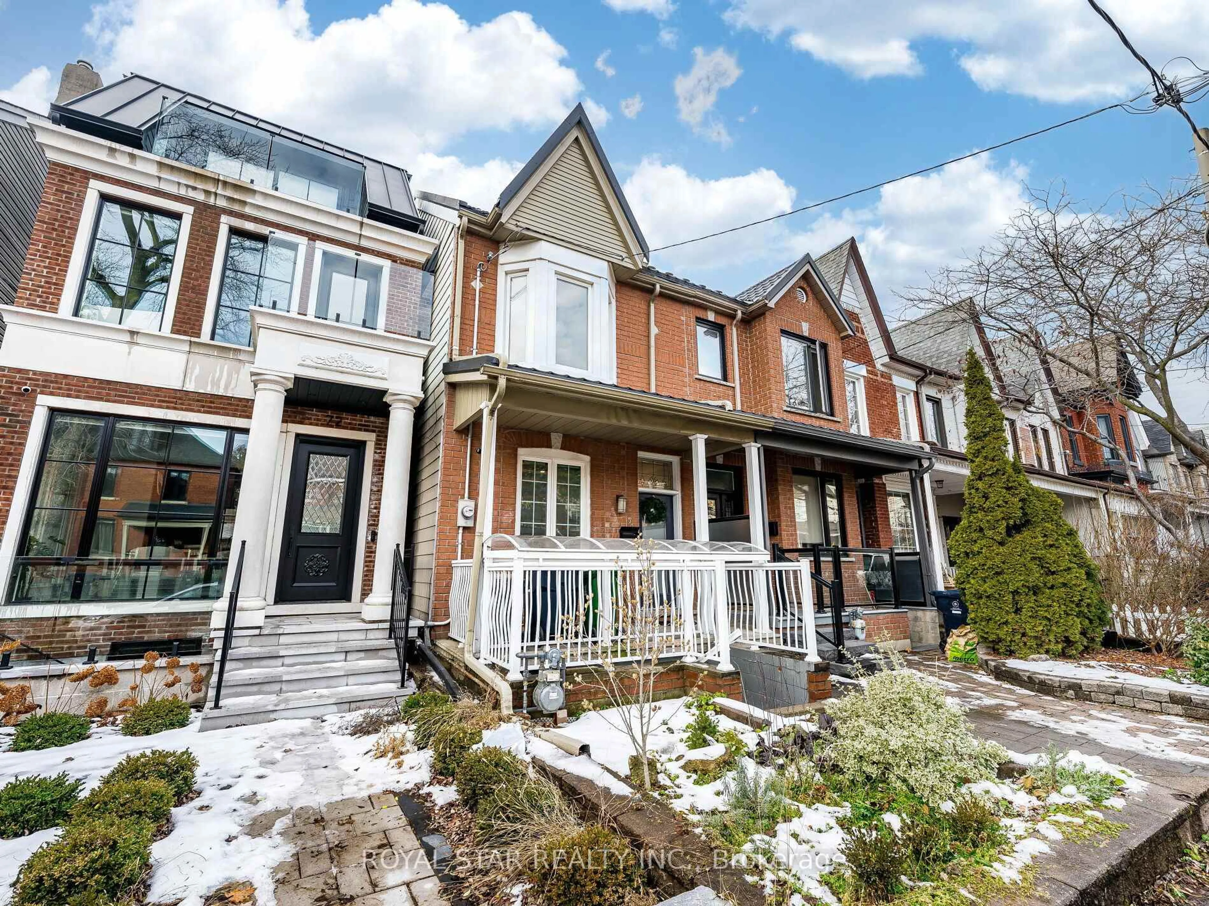 Home with brick exterior material, street for 74 Montrose Ave, Toronto Ontario M6J 2T7