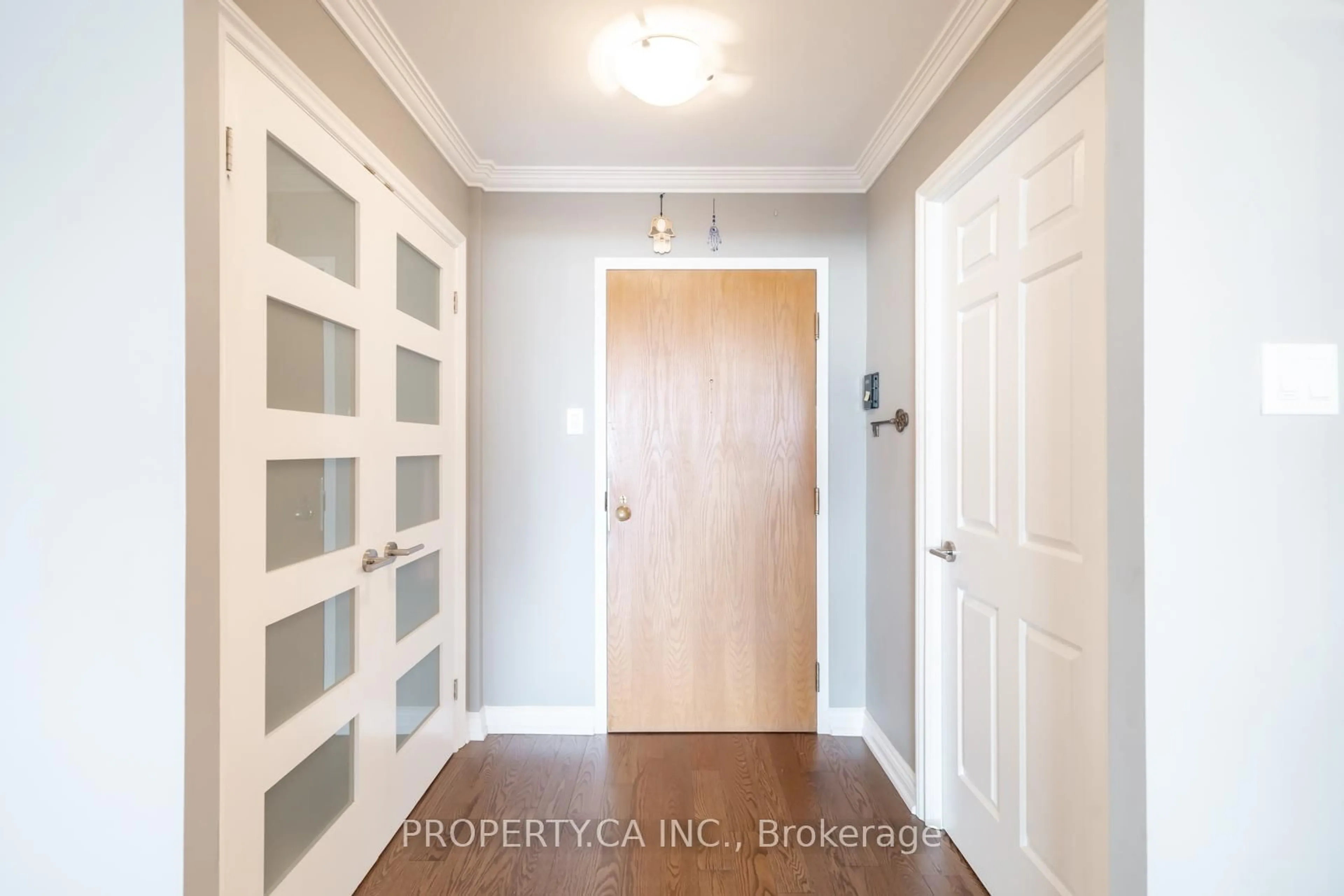 Indoor entryway for 65 Spring Garden Ave #604, Toronto Ontario M2N 6H9