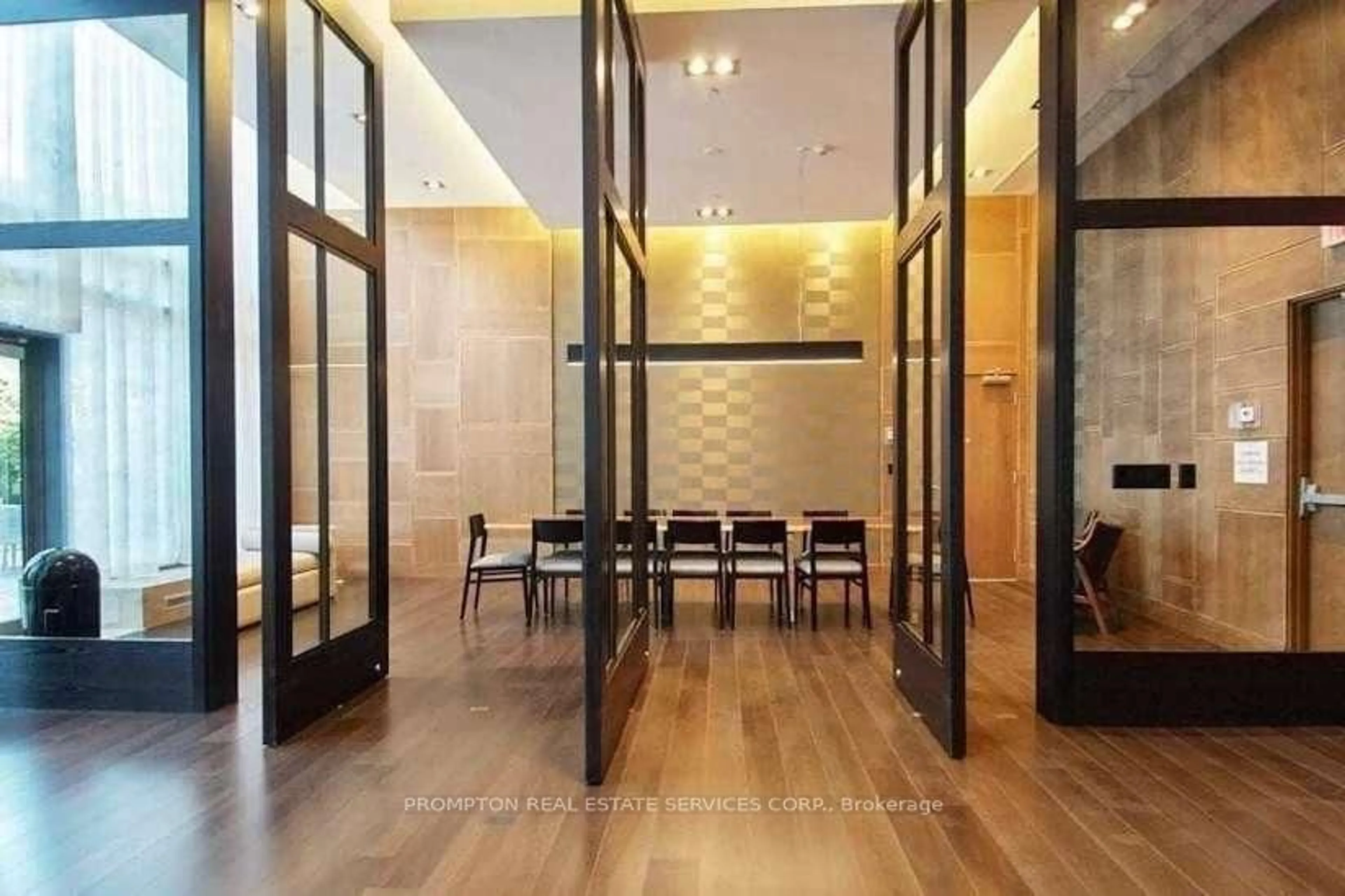 Indoor foyer for 160 Vanderhoof Ave #1505, Toronto Ontario M4G 0B7