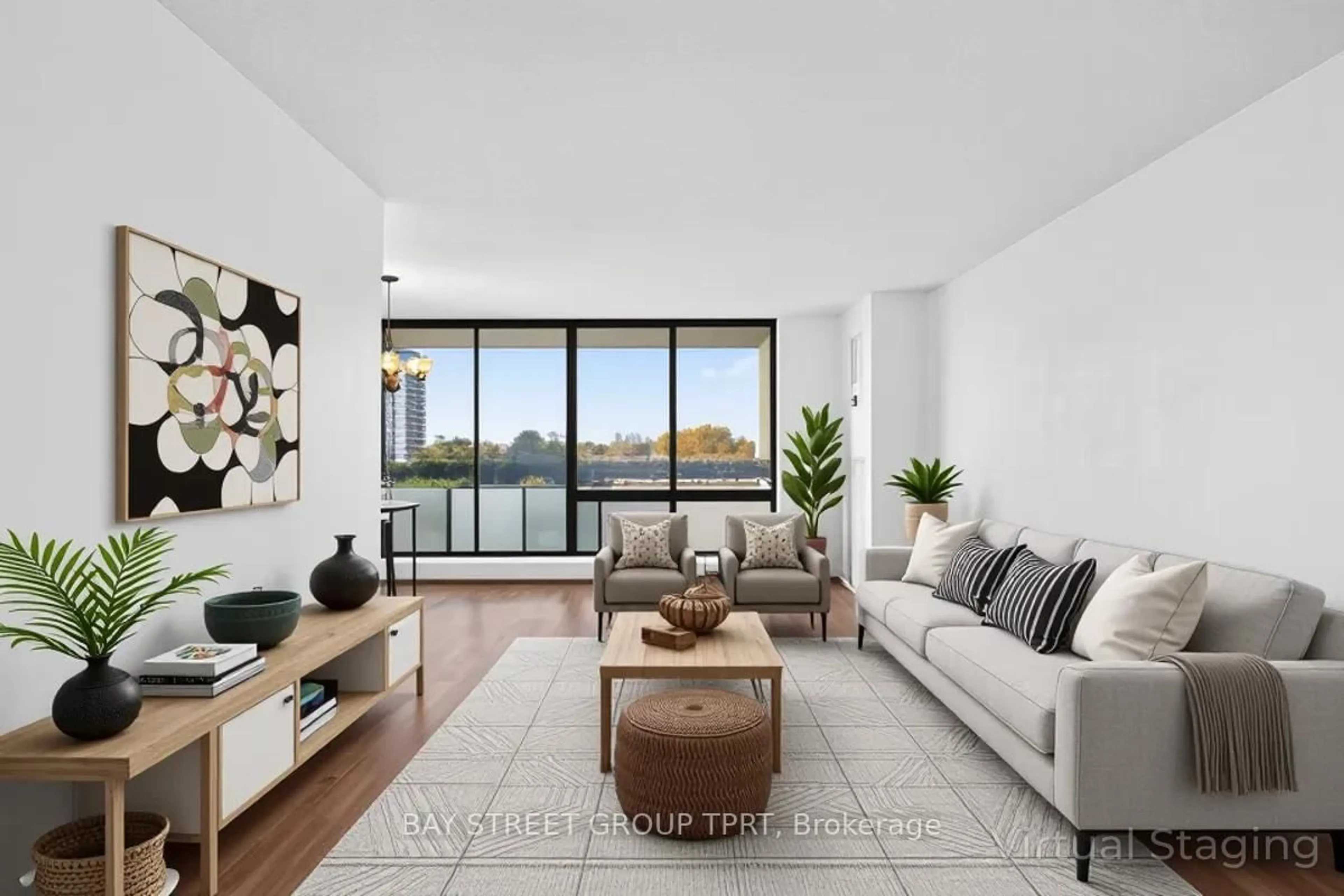 Living room with furniture, unknown for 350 Seneca Hill Dr #504, Toronto Ontario M2J 4S7