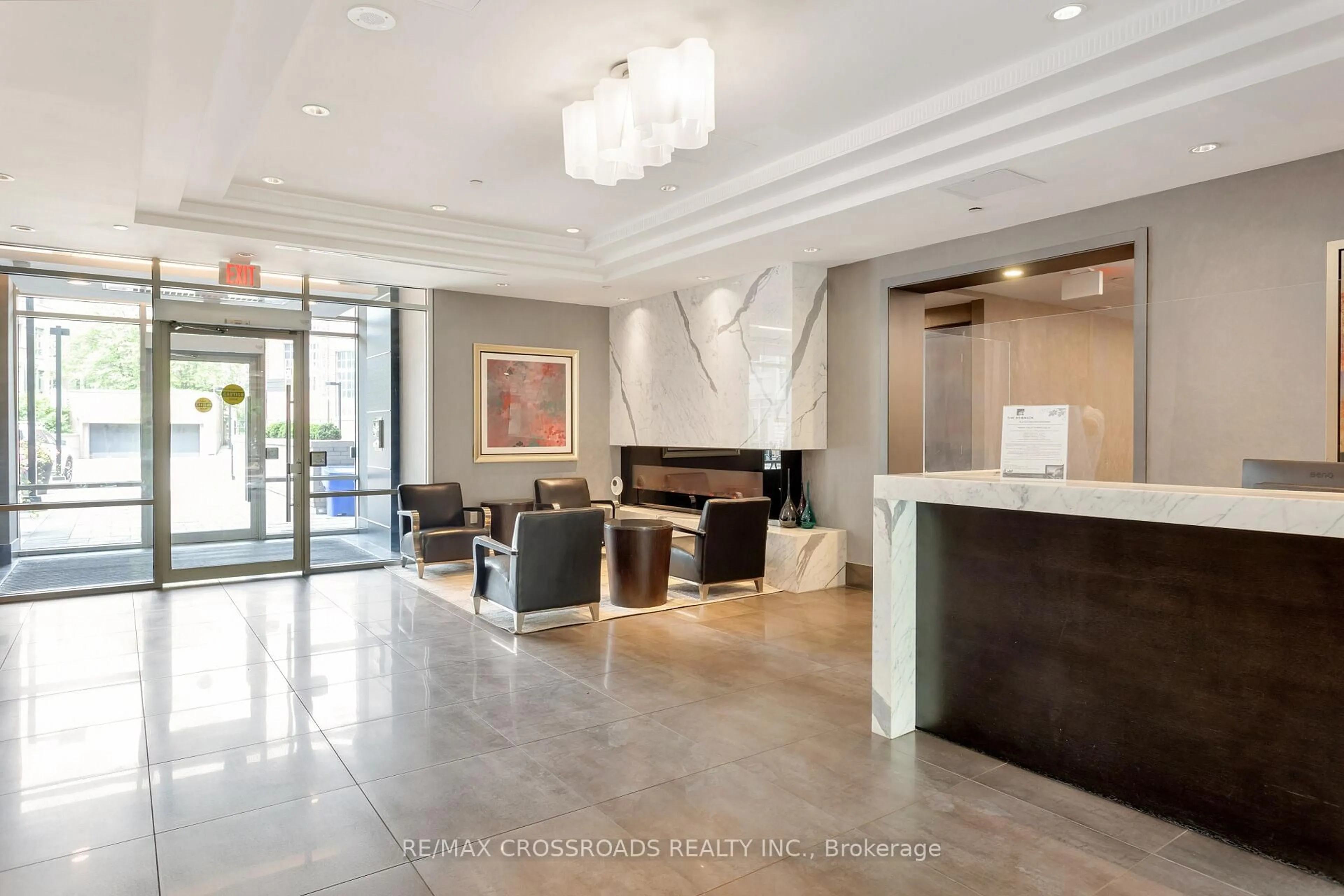 Lobby for 60 Berwick Ave #1301, Toronto Ontario M5P 0A3